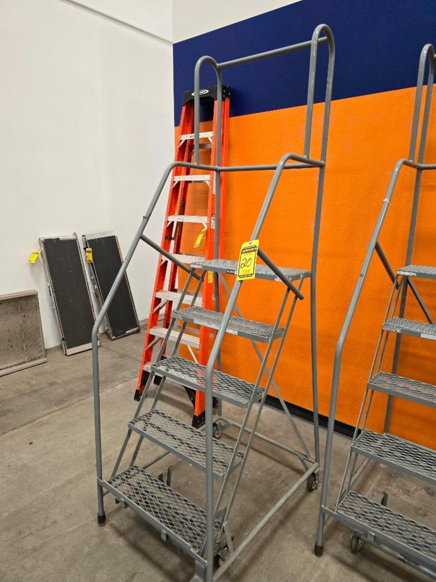 U-Line 50" Rolling Shop Ladder, 450 LB. Capacity ($5 Loading Fee Will Be Added To Buyer's Invoice) - Image 5 of 5