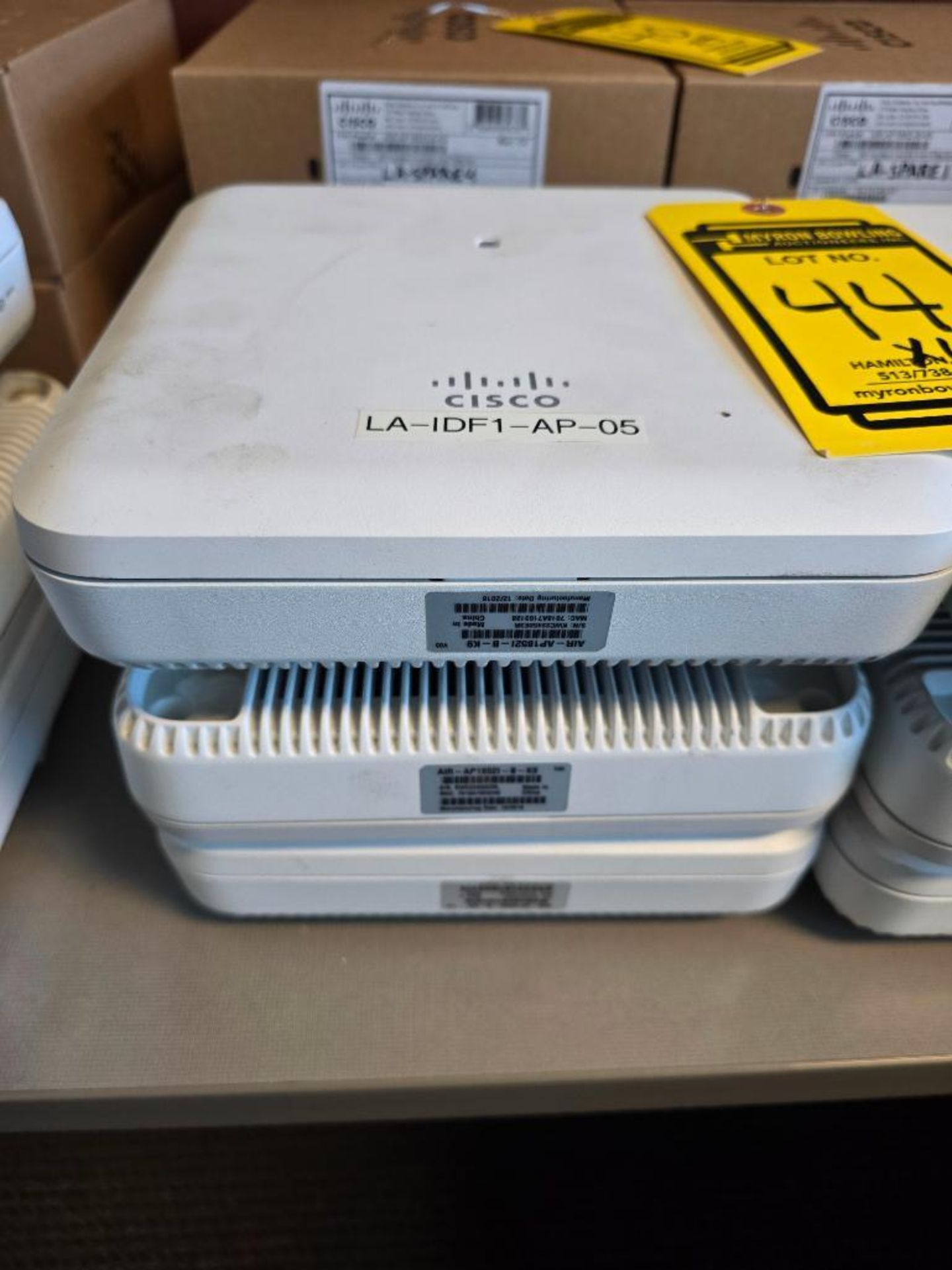 (6) Cisco Air-AP1852 Wireless Access Points ($10 Loading Fee Will Be Added To Buyer's Invoice) - Image 2 of 3