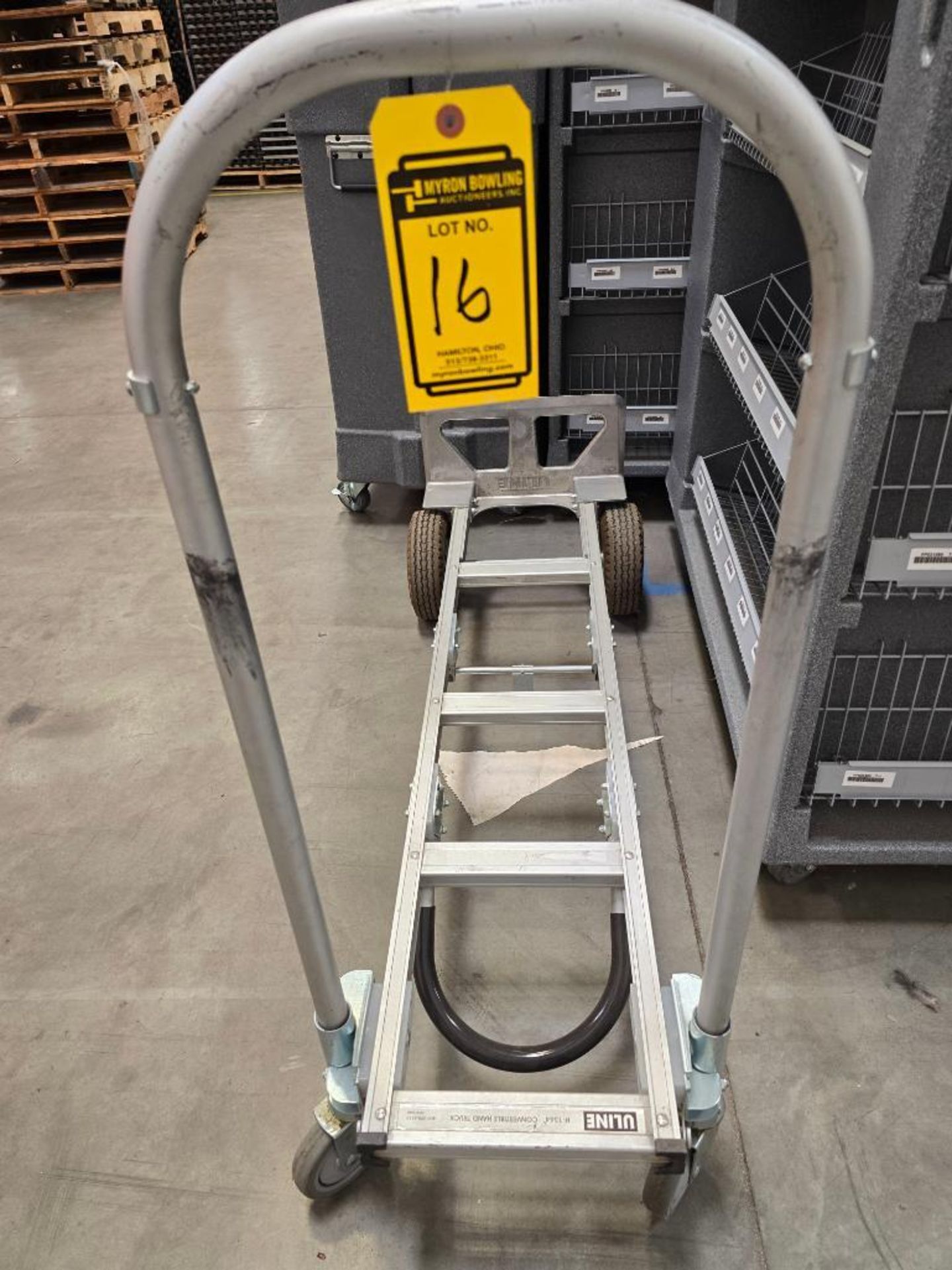 U-Line H-1364 Convertible Hand Truck, Aluminum ($5 Loading Fee Will Be Added To Buyer's Invoice) - Image 5 of 5