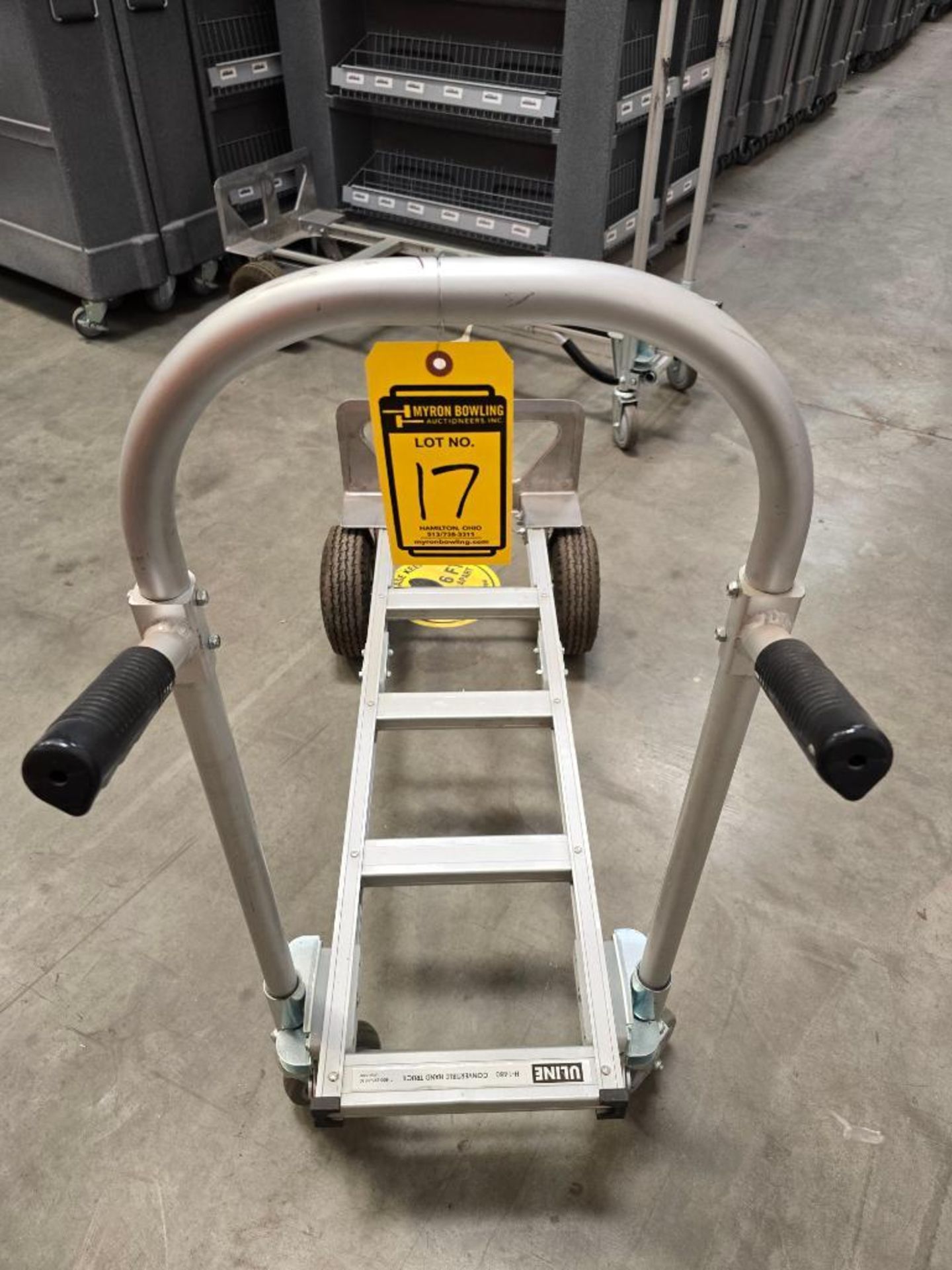 U-Line H-1480 Convertible Hand Truck, Aluminum ($5 Loading Fee Will Be Added To Buyer's Invoice) - Image 5 of 5
