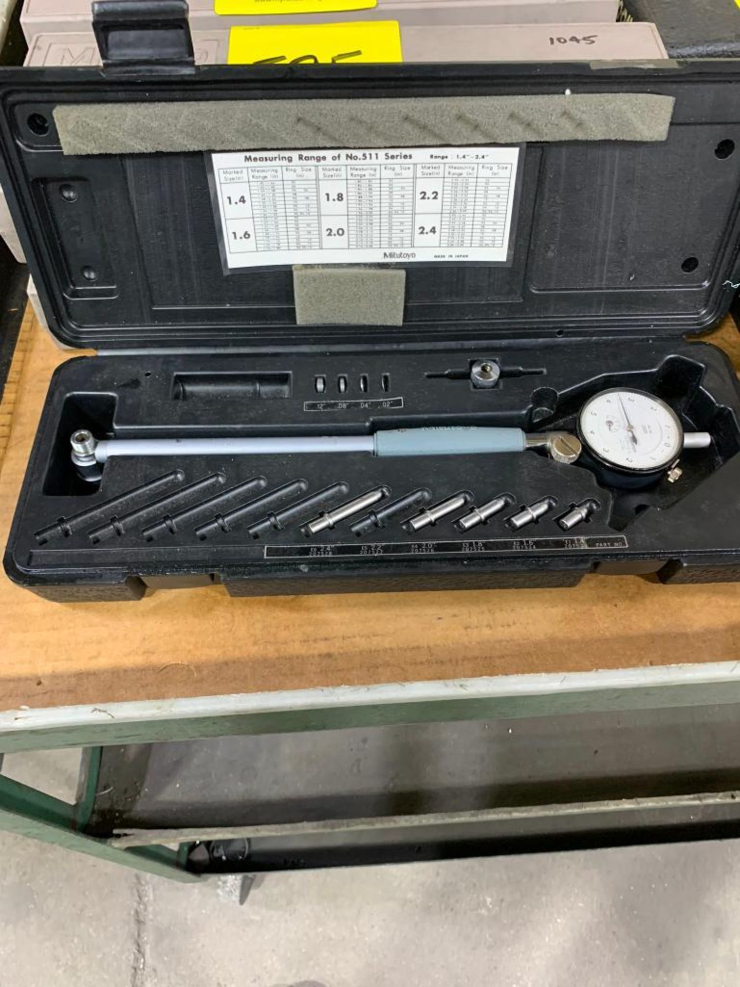 { Group of lots: 522, 523, 524 } (2) Mitutoyo 1.4