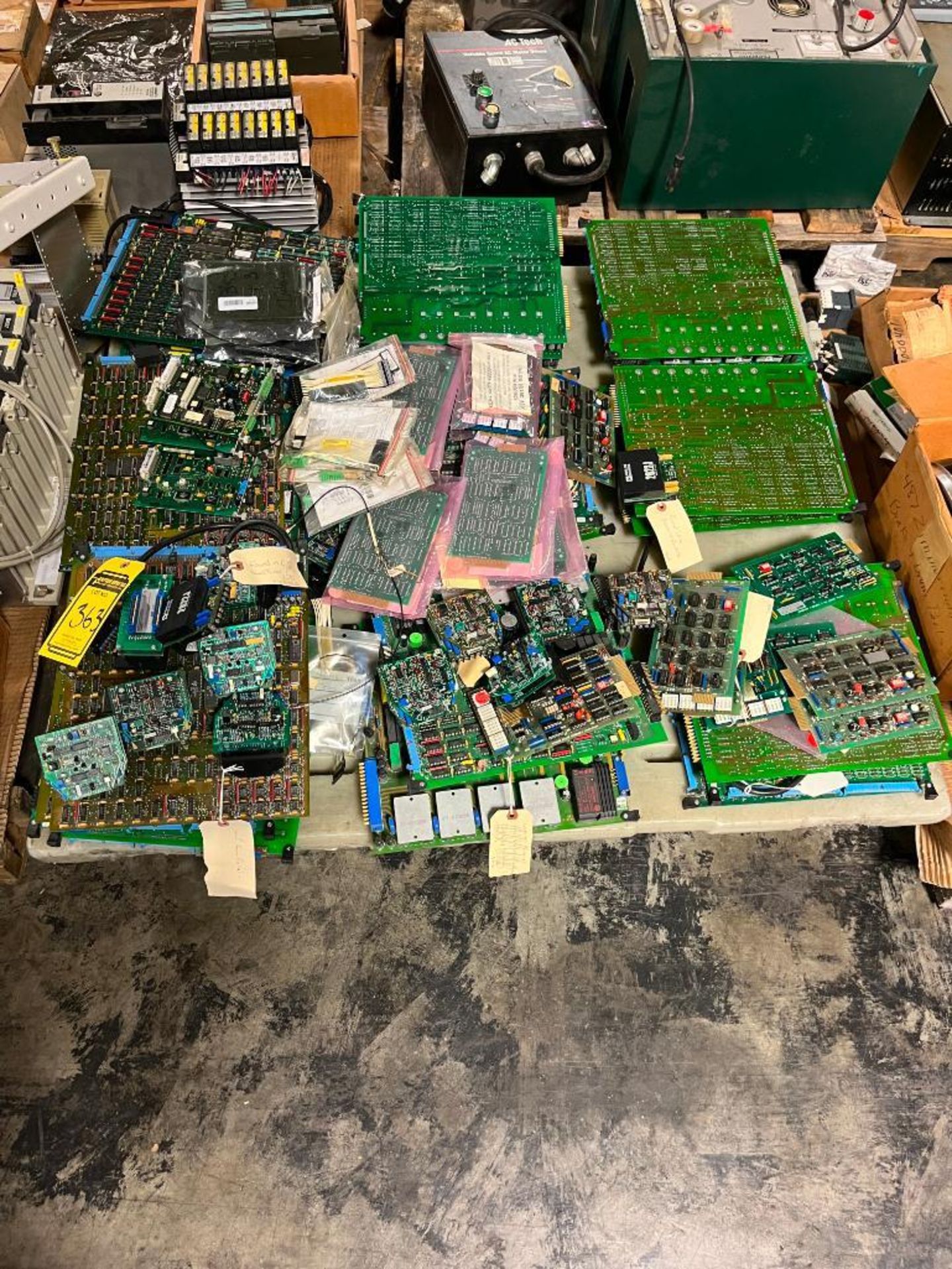 Skid Consisting of Assorted Circuit Boards