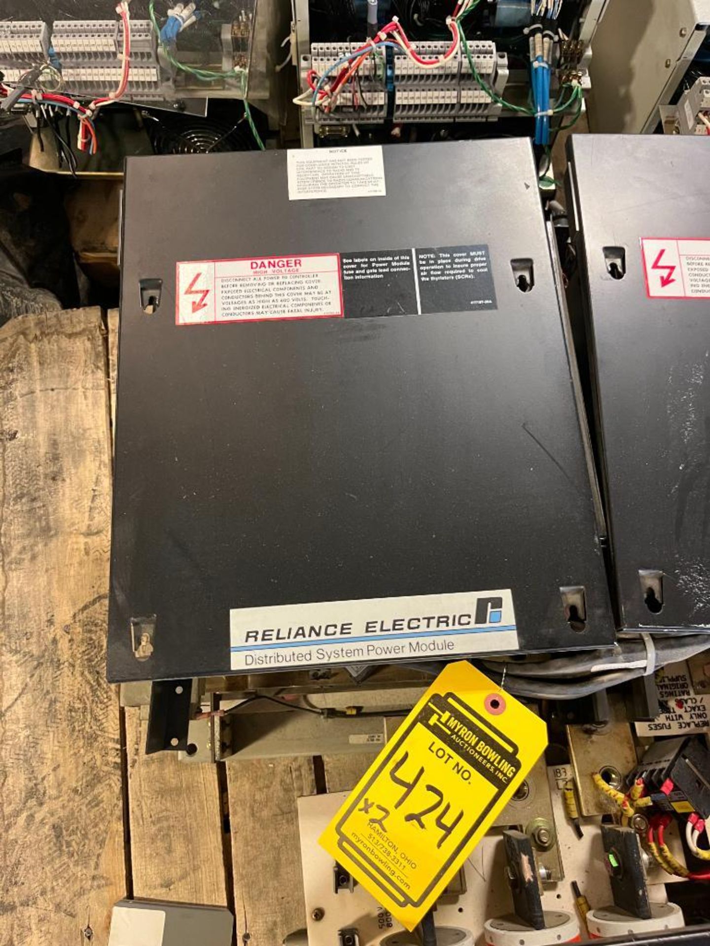 (2x) Reliance Electric Distributed System Power Modules - Image 2 of 3