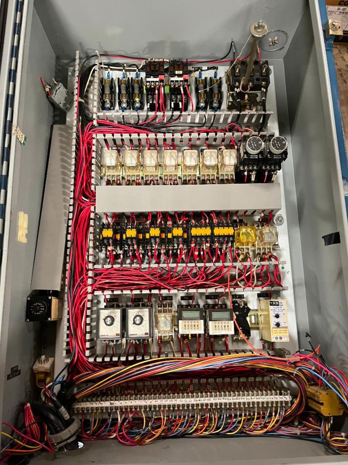 (2) Enclosures w/ Interior Components, (1) Hoffman, (1) Hammond Manufacturing, Model WM 12 84, 240 V - Image 7 of 8