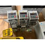 (3x) Allen-Bradley Speed Controller Analog, Catalog Number 160-BA04NSF1P1, Series B, 460 Volt, 3-Pha