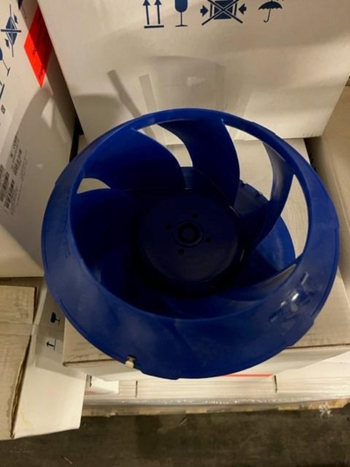 (5) Ziehl-Abegg Spindle Motor Fans, Model RH-25V, 10" Fan SH - Image 5 of 8