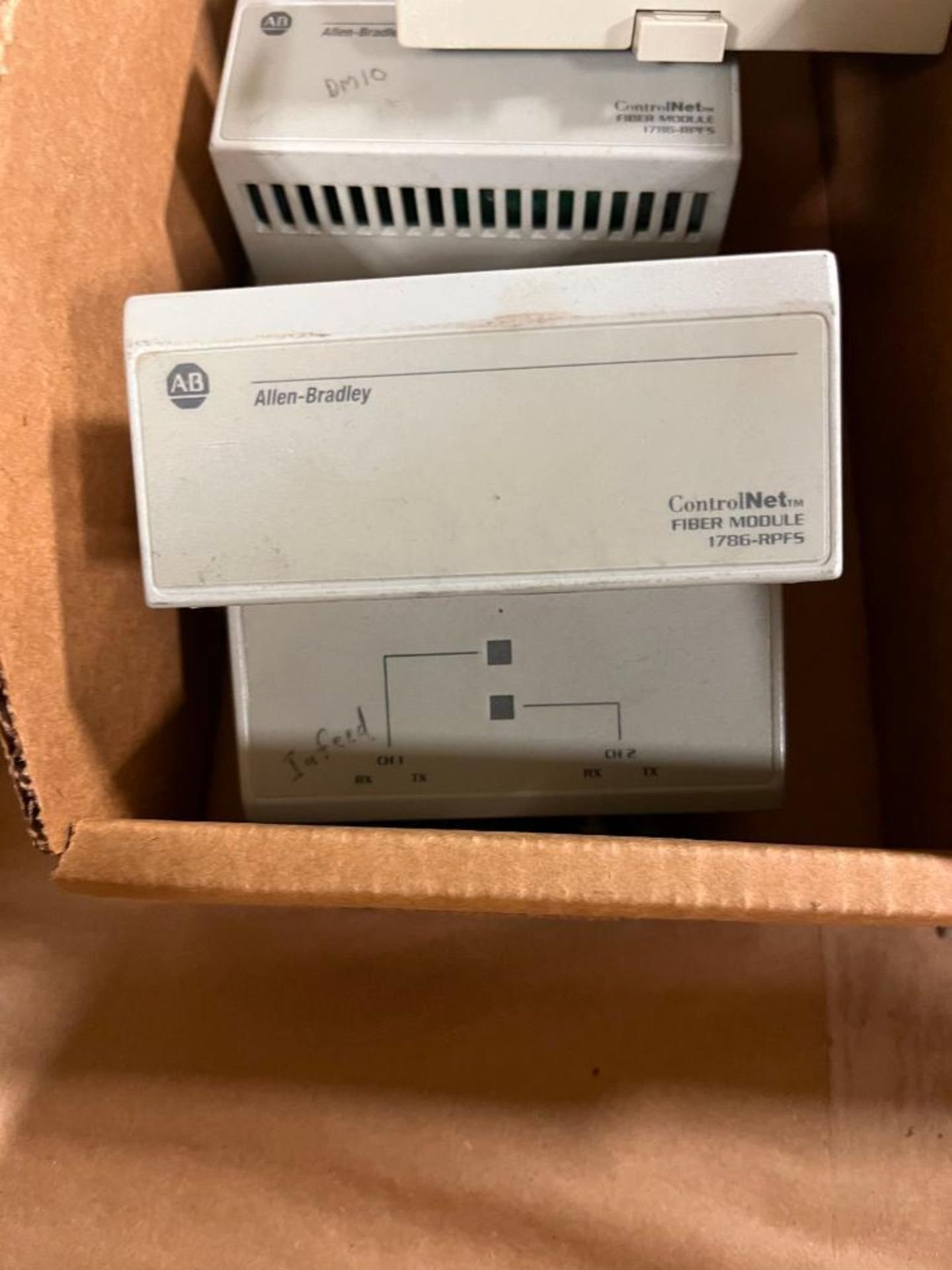 (2) Boxes of Allen-Bradley Flex I/O ControlNet Repeater Adapters & Fiber Modules - Bild 4 aus 4