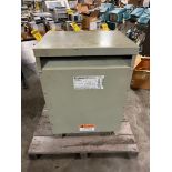 General Electric Transformer, Catalog Number 9T23B3853, Type: QL, 3-Phase, 45 KVA, 60 Hz