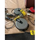 (2) UL S900G Cordomatic Electrical Cord Reels