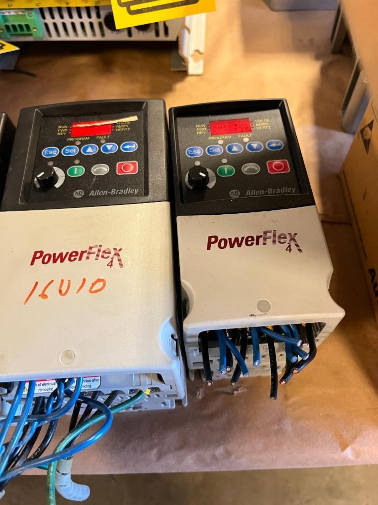 (3) Allen-Bradley PowerFlex 4 Drives; (2) Catalog Number 22A-D6P0N104, Series A, (1) Catalog Number - Image 4 of 5