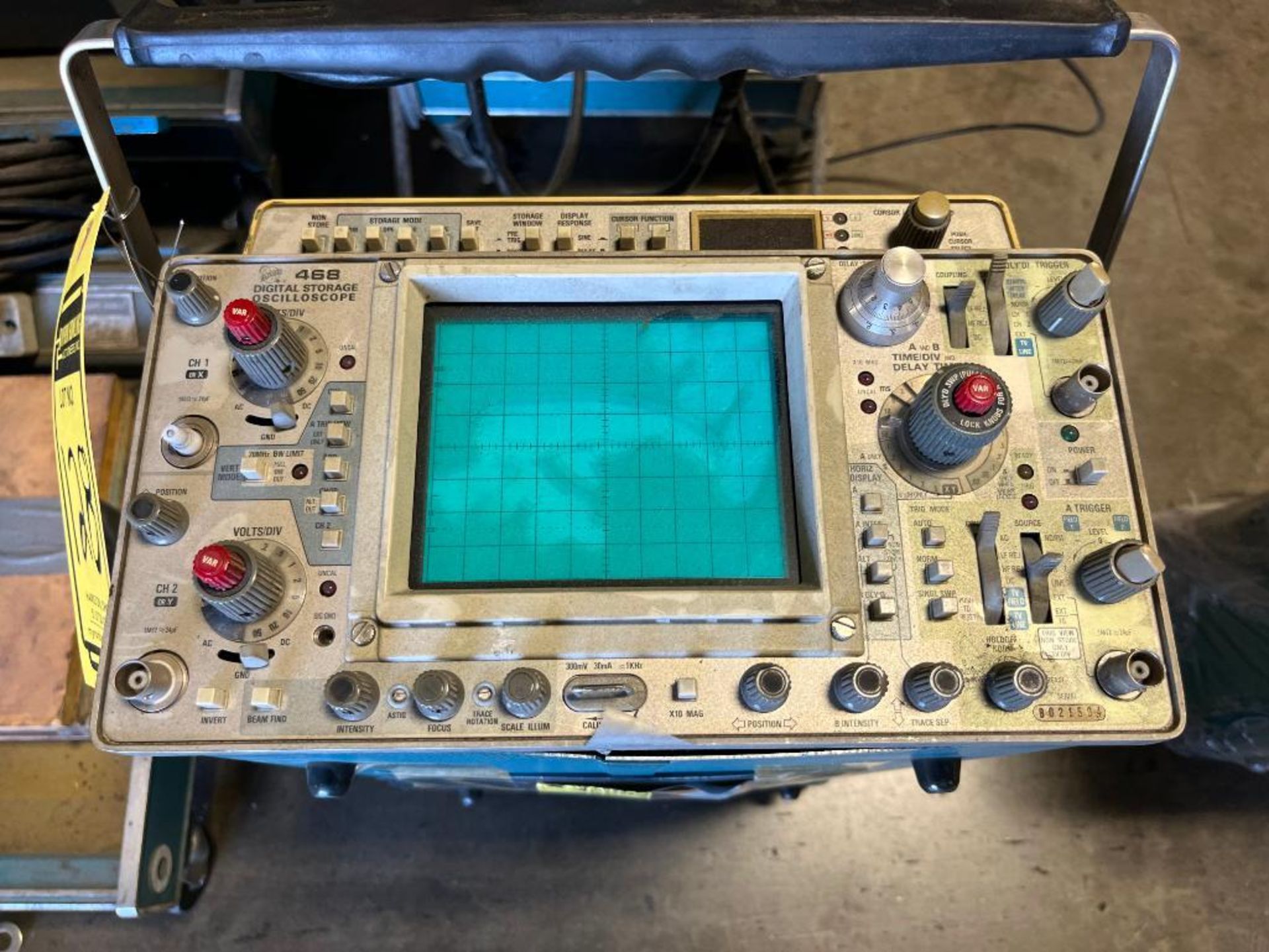 Tektronix 468 Digital Storage Oscilloscope, Model 0PT5 12 - Image 2 of 3