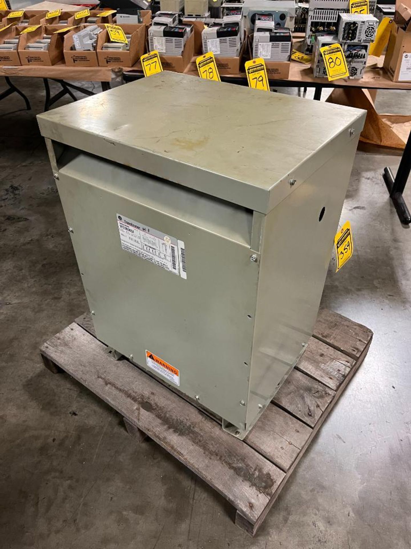 General Electric Transformer, Catalog Number 9T23B3853, Type: QL, 3-Phase, 45 KVA, 60 Hz - Image 2 of 3