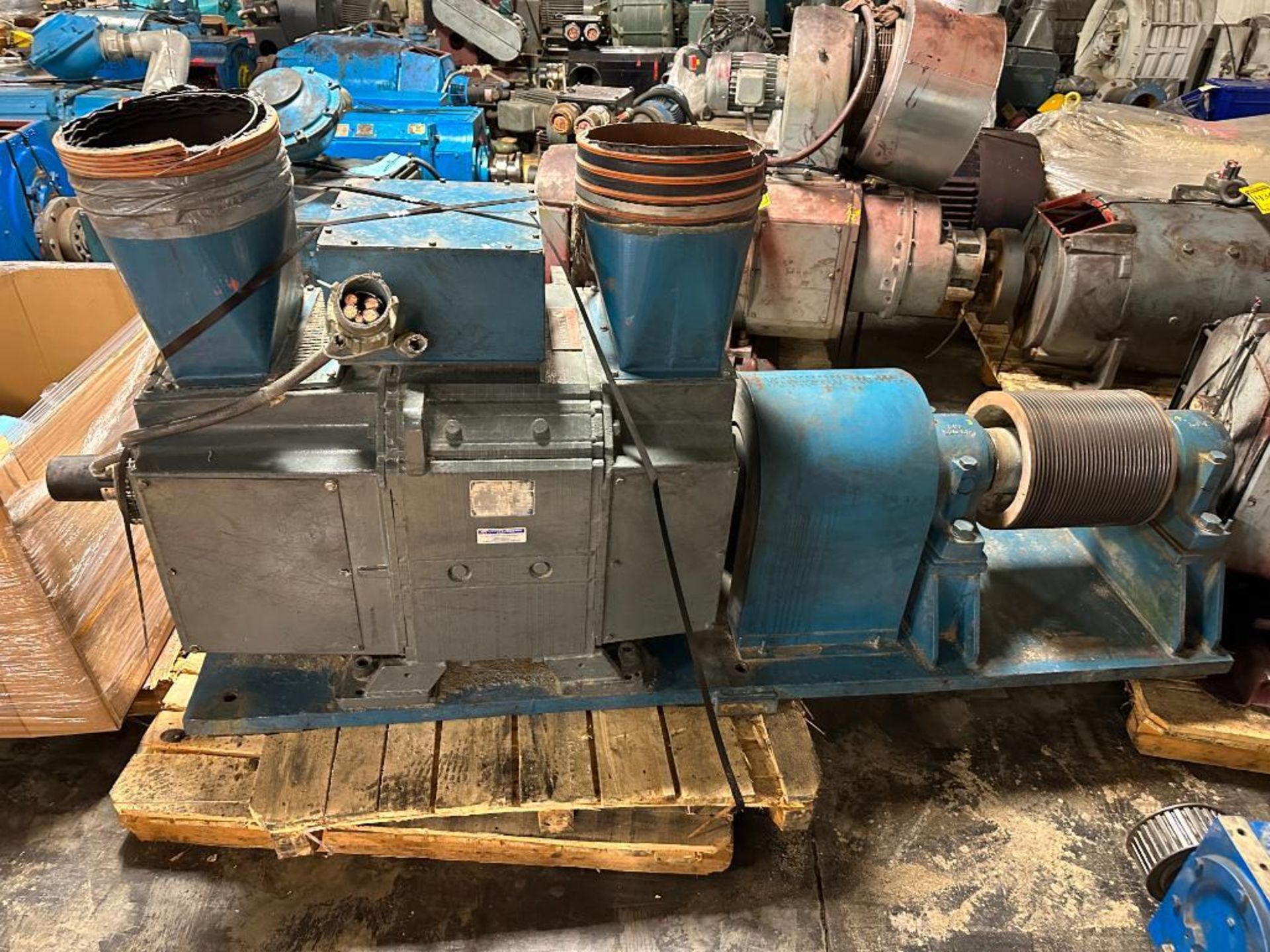 Reliance Power Matched/RPM Motor, Model G 315K, S/N VDE0530/72, 500 Volt, 480 Amps - Bild 5 aus 6