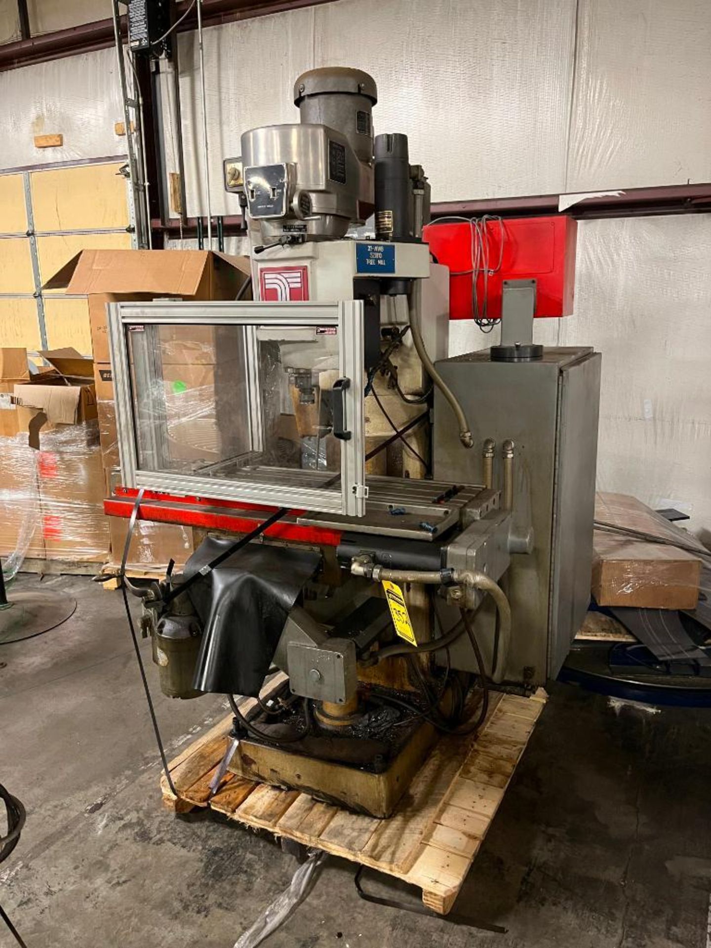 Tree Journeyman 310 CNC Vertical Milling Machine, Delta 20 CNC Control, S/N 9-32-85-1147, 44" X 10"