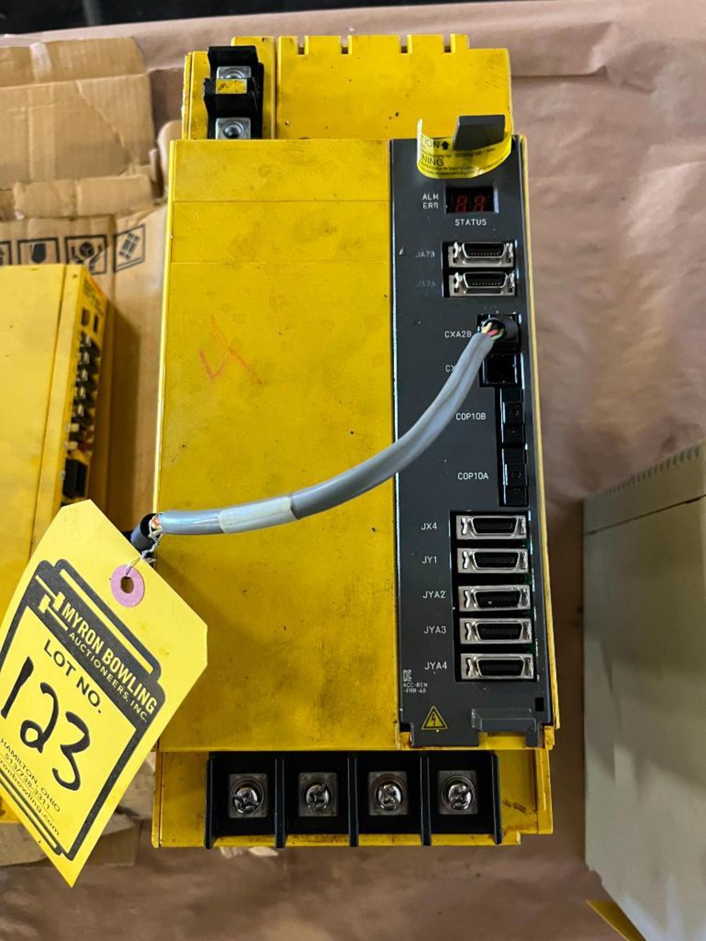 (2) FANUC Servo Amplifiers; (1) Unit B Series, 3-Phase, 240 Volt, 50/60 HZ, (1) aiPS 45HV - Image 3 of 6