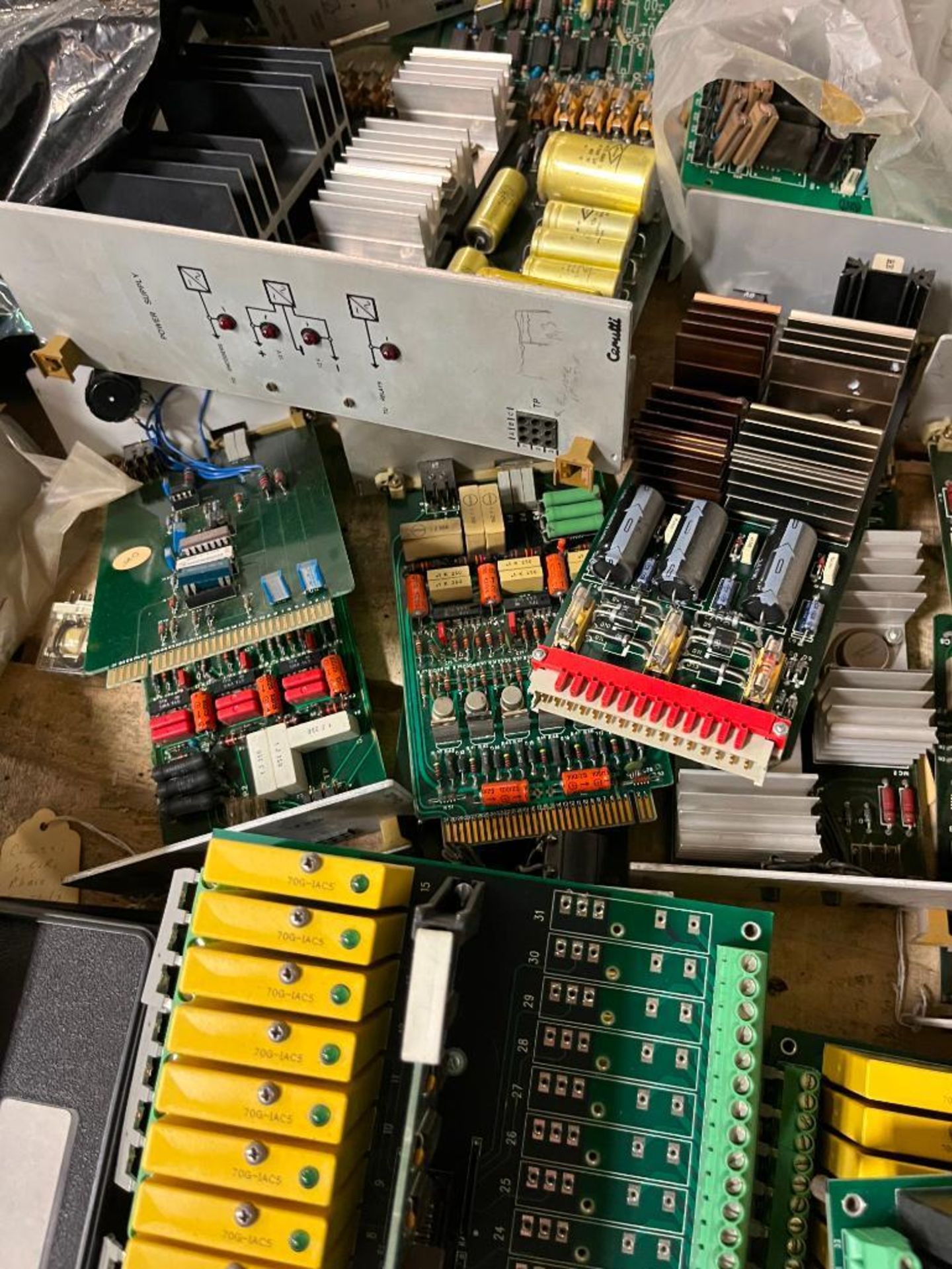 Skid Consisting of Grayhill Control Boards w/ Relays, Transistors & Modules, Assorted Eproms Intel C - Image 4 of 14