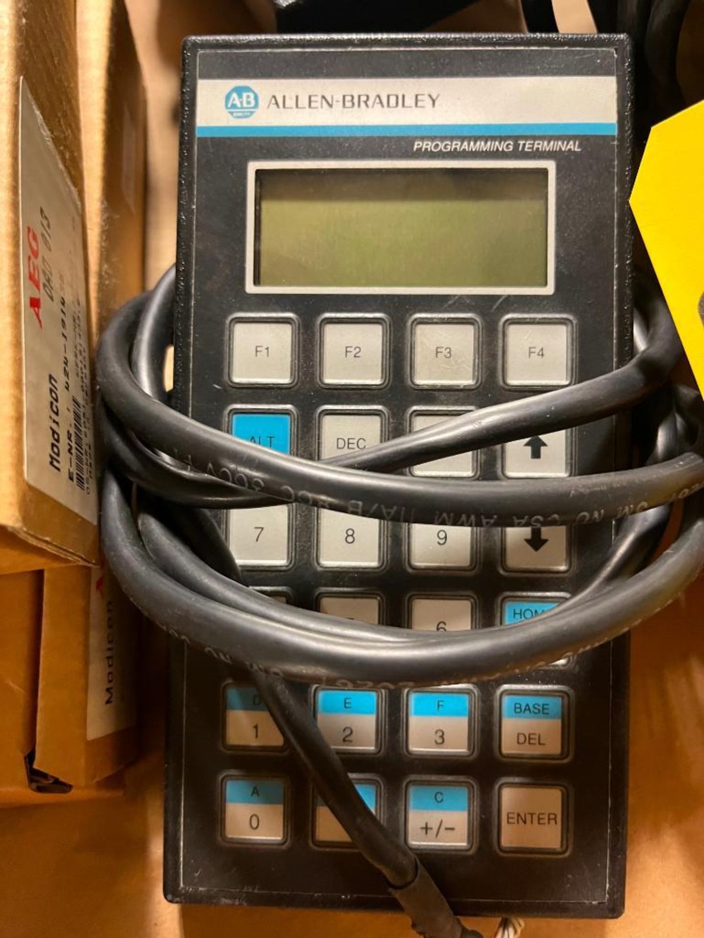 (3) Allen-Bradley 1300-DHT Programming Terminals, 12 Volt, .15 Amps - Image 2 of 2