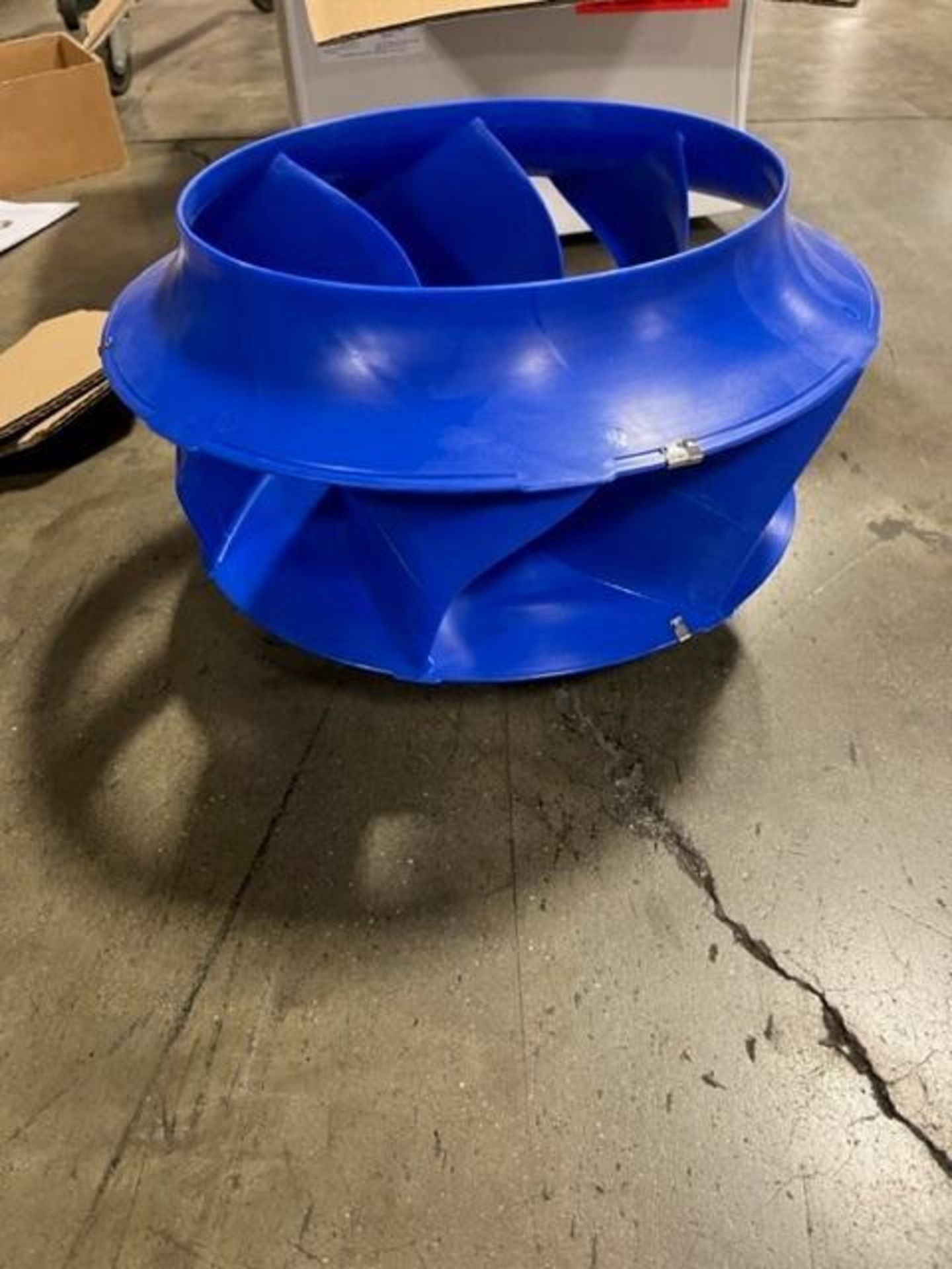 (2) Ziehl-Abegg EC Blue Spindle Motor Impeller Fans, Model RH35V-61KBD, 100-130V, 50/60 Hz