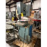 Delta Vertical Band Saw, Model 20, Variable Speed, Metal Cutting, Blade Welder 24" X 24" Table, S/N