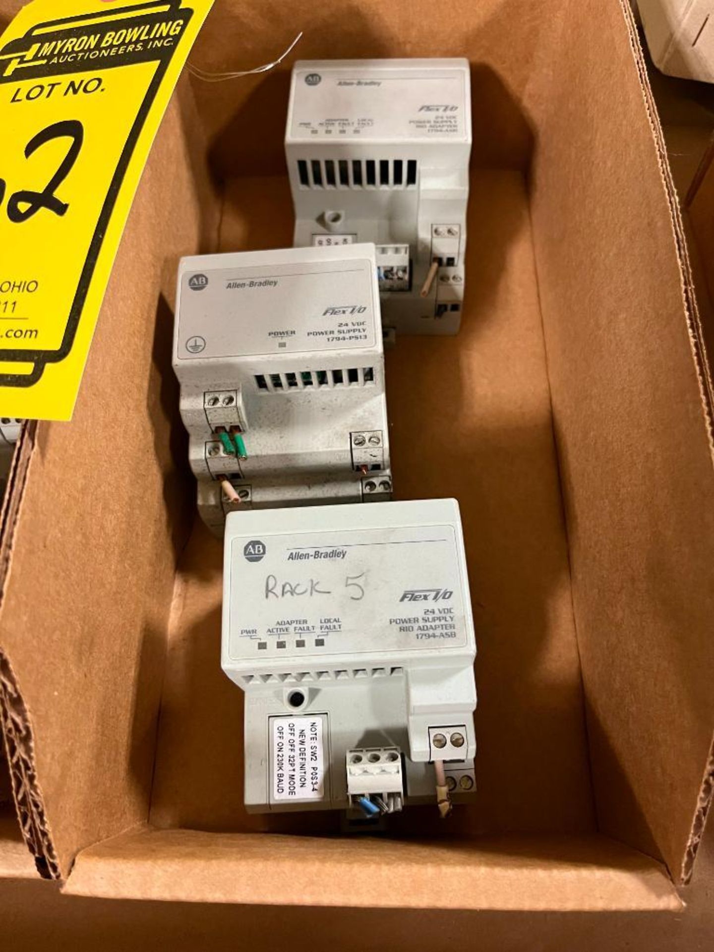 (2) Boxes of Allen-Bradley Flex I/O ControlNet & RID Adapters - Image 2 of 5