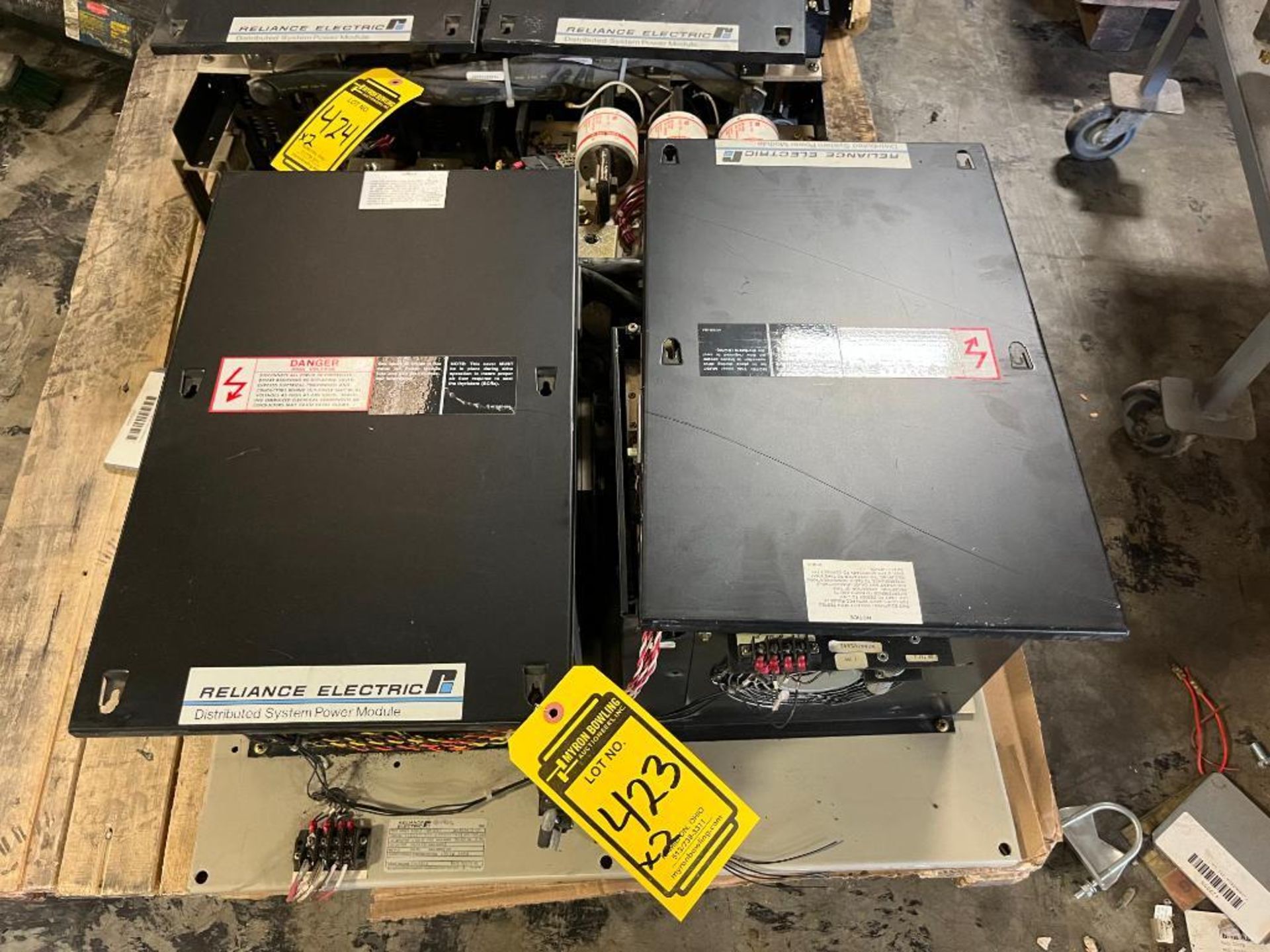 (2x) Reliance Electric Distributed System Power Modules