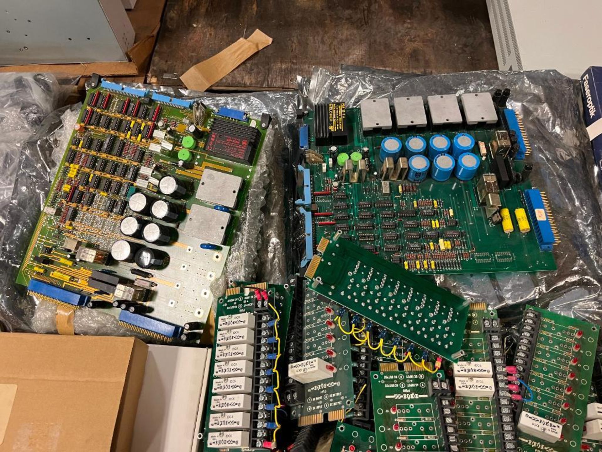 Skid Consisting of Assorted Circuit Boards, 10' Test Photocells, Allen-Bradley SLC 50" Analog Combin - Image 4 of 9