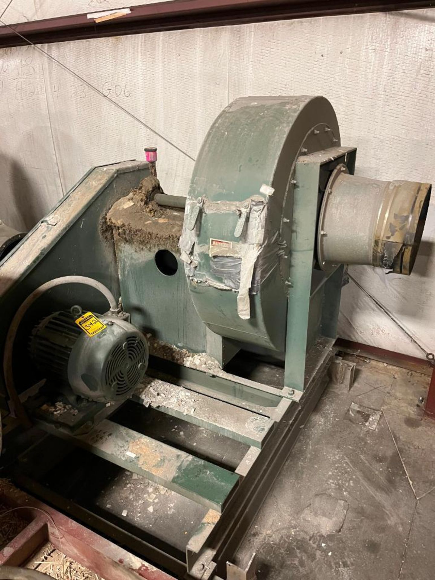 New York Blower 25 HP Horizontal Bottom Discharge Blower, Size 294, Shop# F-12061-100, PO I-8650-S - Image 2 of 7