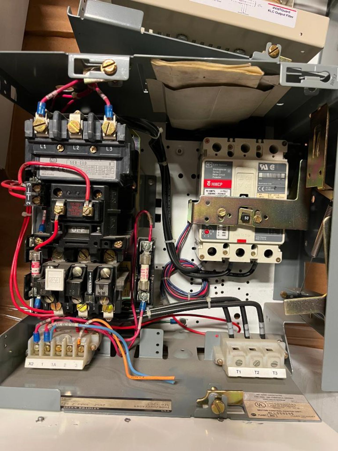 Skid Consisting of Allen-Bradley MCC Buckets - Image 5 of 10