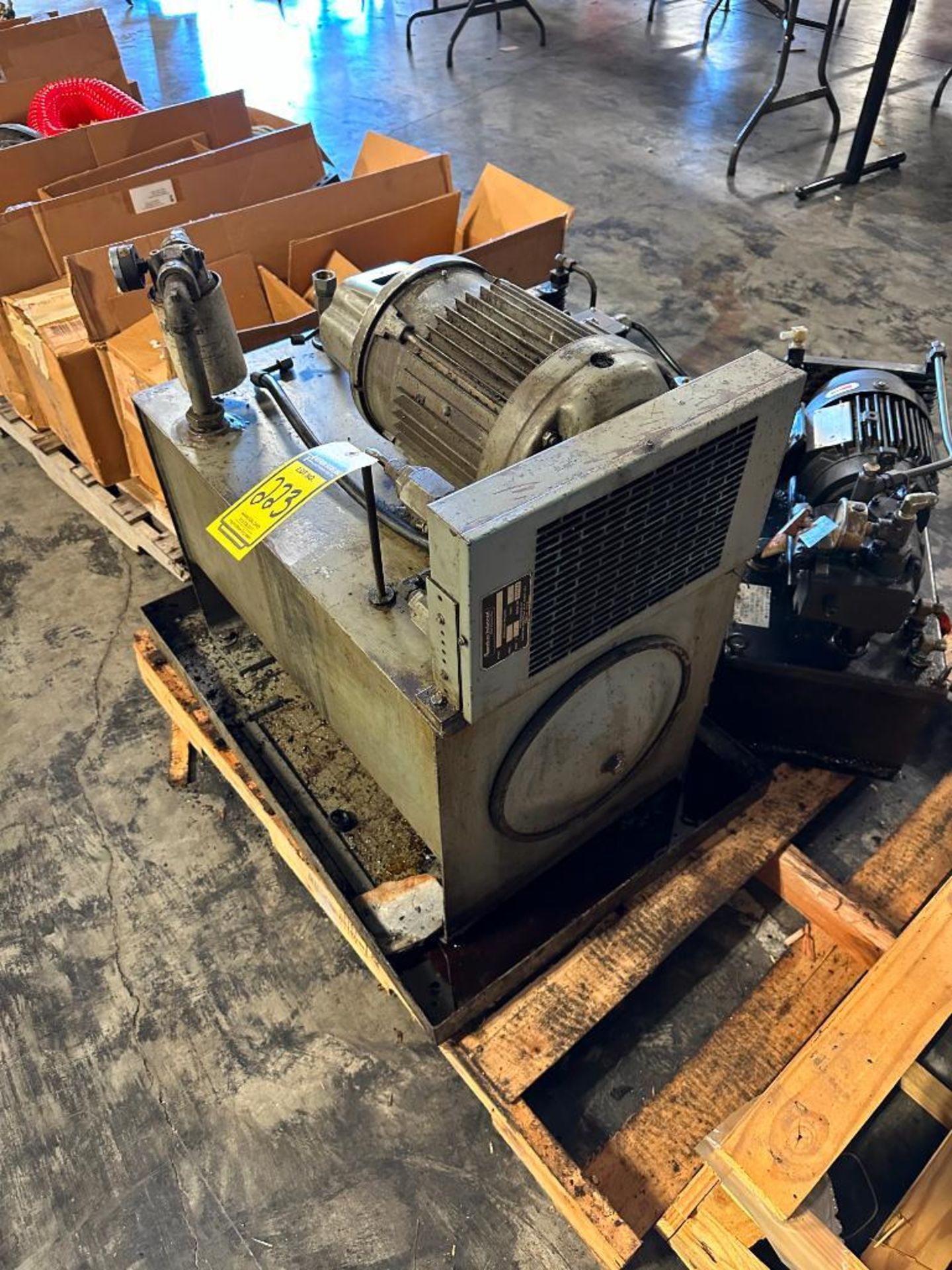 (3) Hydraulic Pump Units, AROM-20-SAE, & Other