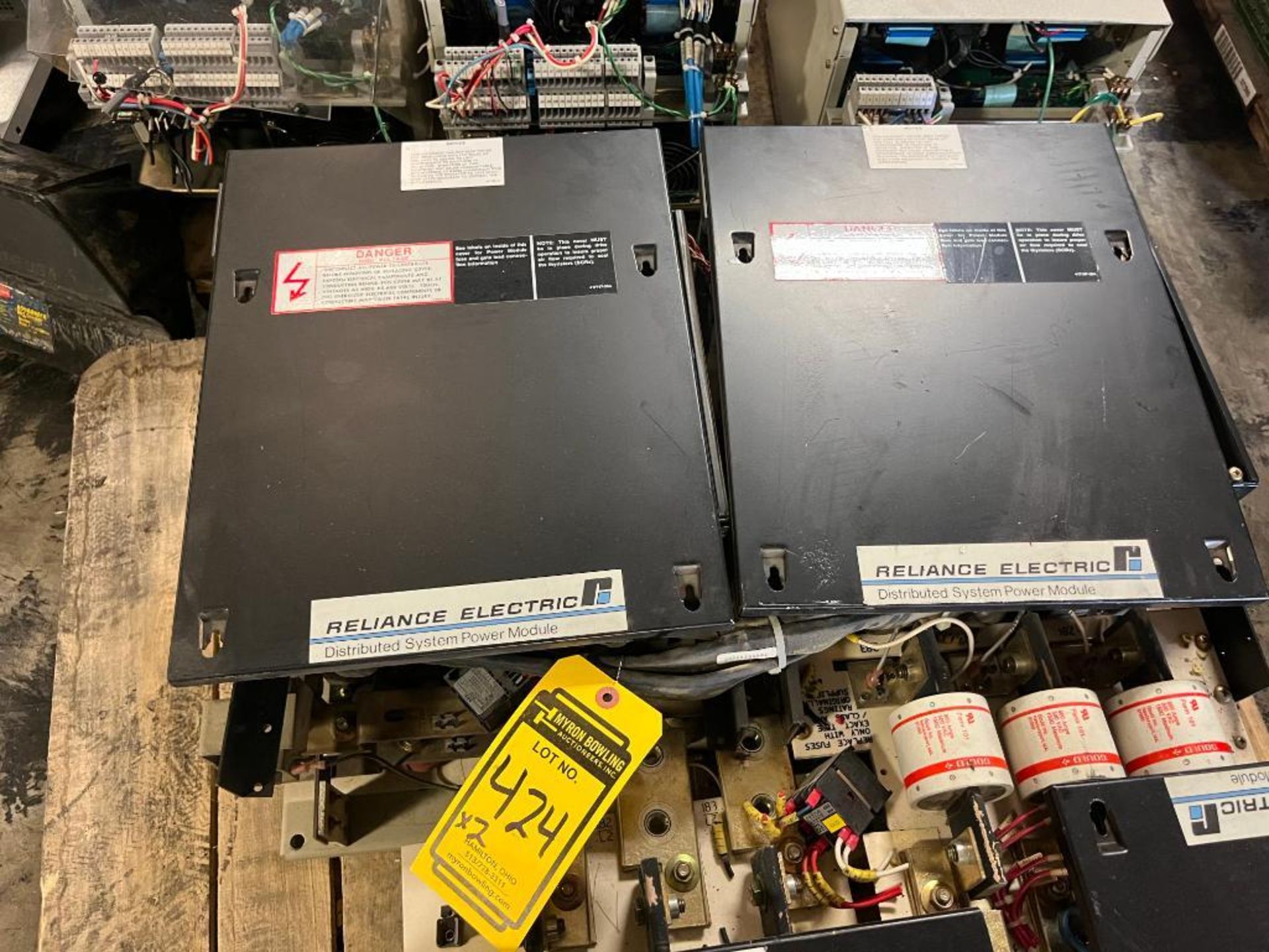 (2x) Reliance Electric Distributed System Power Modules