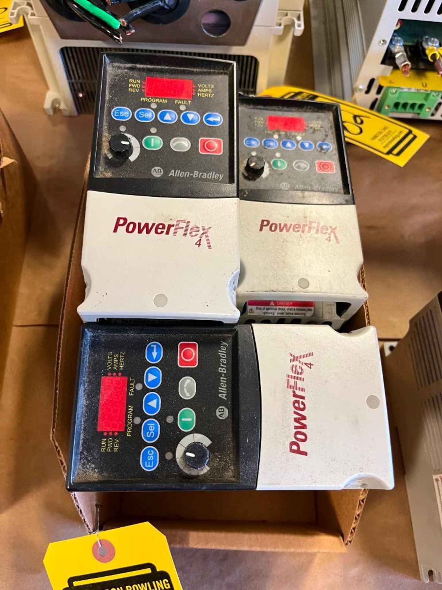 Box of Allen-Bradley PowerFlex 4 Drives, Catalog Number 22A-D4P0N104, Series A - Image 2 of 3