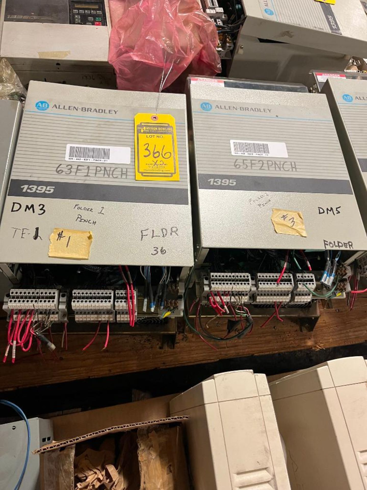 (2) Allen-Bradley 1395 Drives