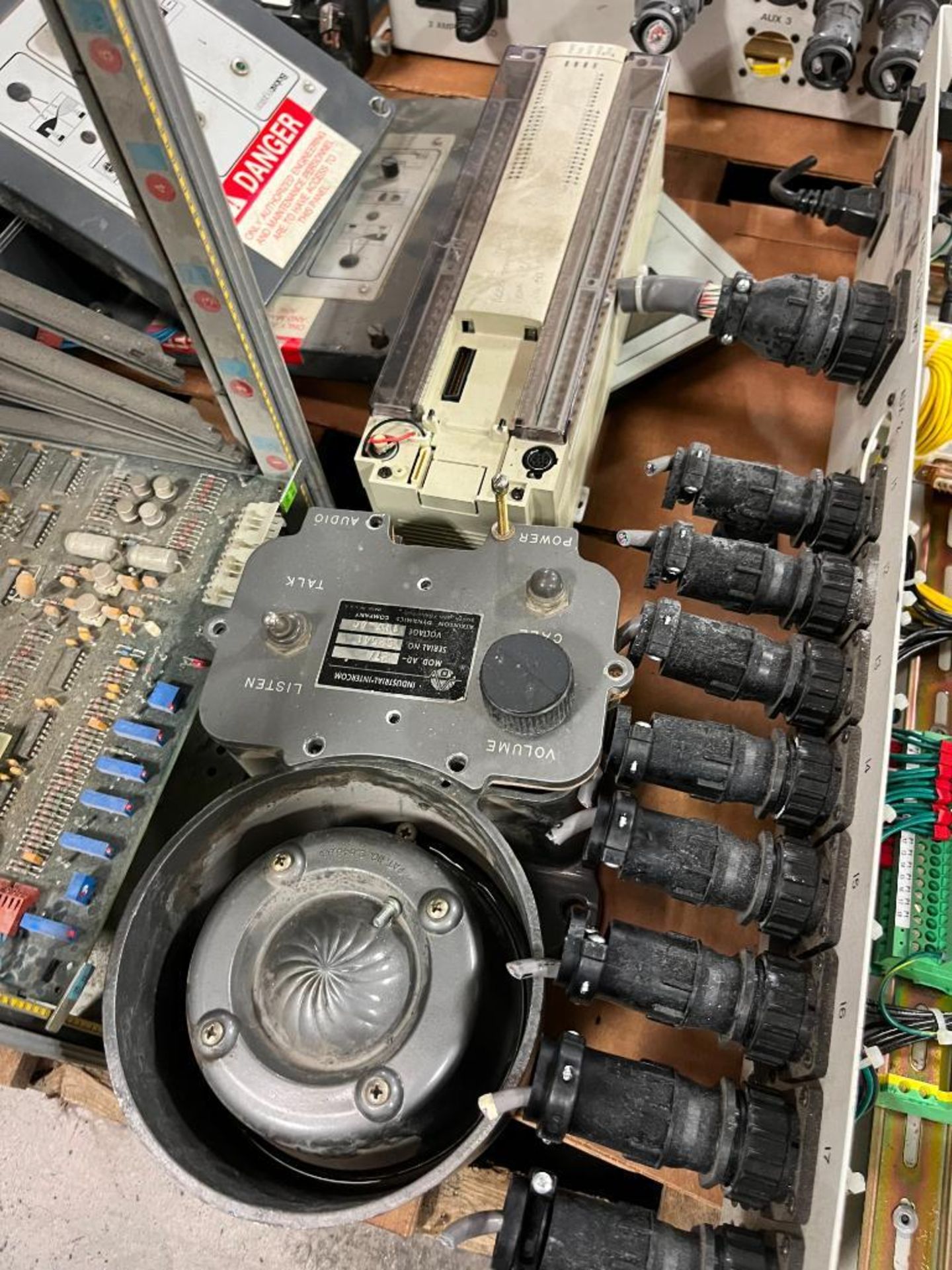 Skid Consisting of Graphics MCU PLC Board, Bobst Registron Boxes & PLC Rack w/ Components - Image 3 of 7