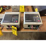 (2x) Allen-Bradley Sensorless Vector Drives, Catalog 1305-BA09A, Series C, 460 Volt, 8.7 Amps, 50/60