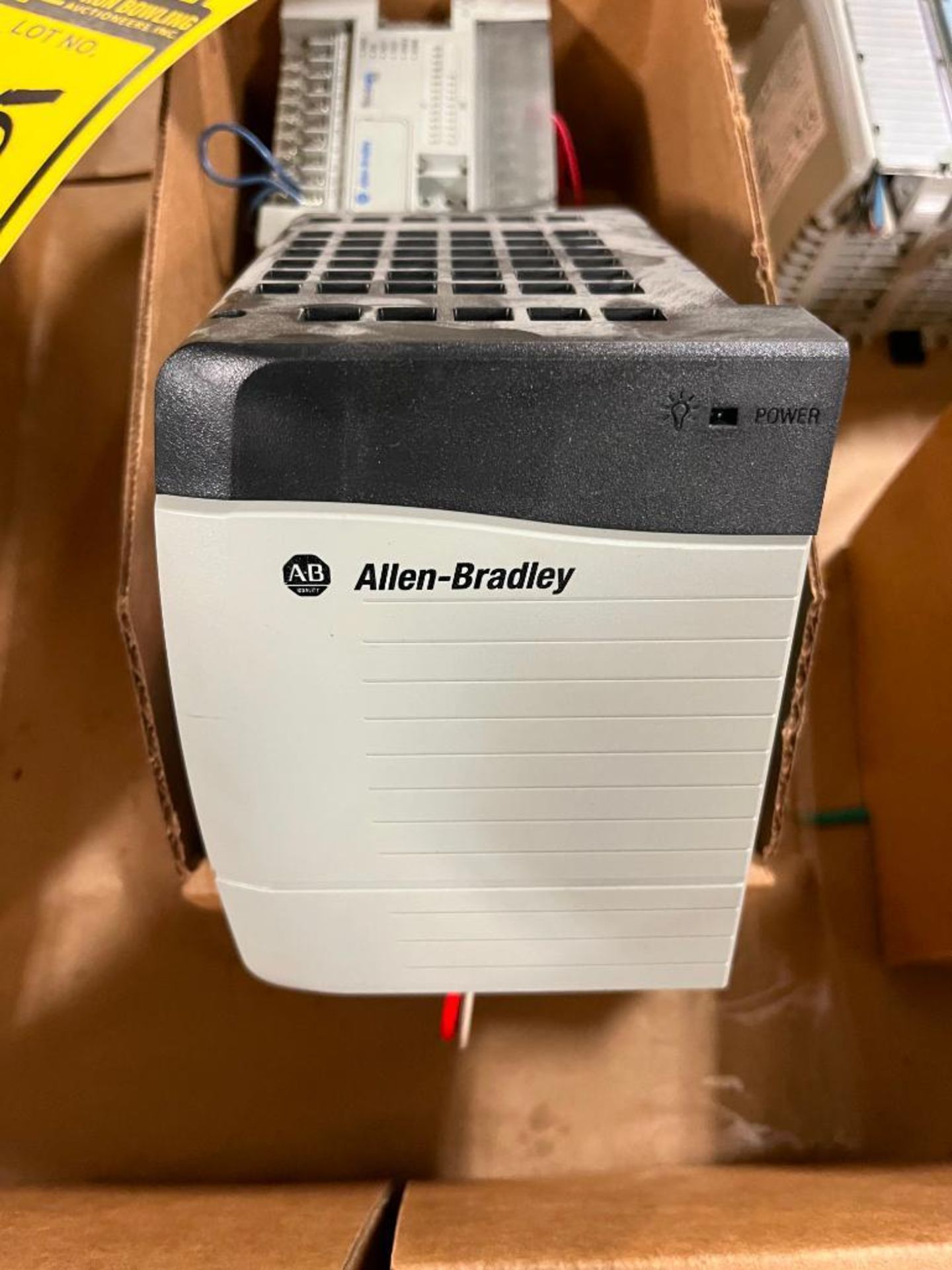 (1) Allen-Bradley AC Power Supply, Catalog Number 1756-PA75, Series B, (1) Allen-Bradley 1762-L24BWA - Image 2 of 3