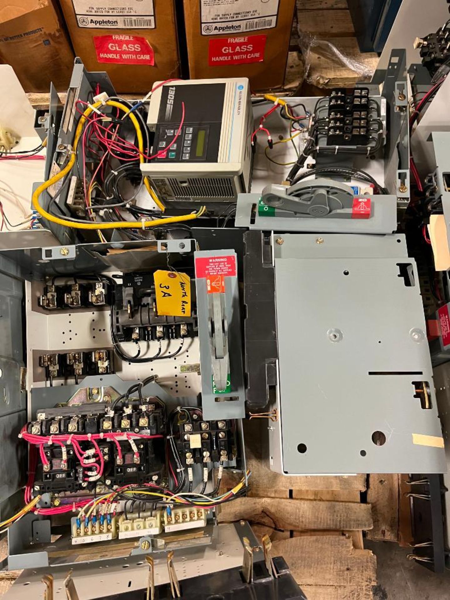 Skid Consisting of Allen-Bradley MCC Buckets, (1) w/ Allen-Bradley 1305 DC Controller - Image 4 of 7