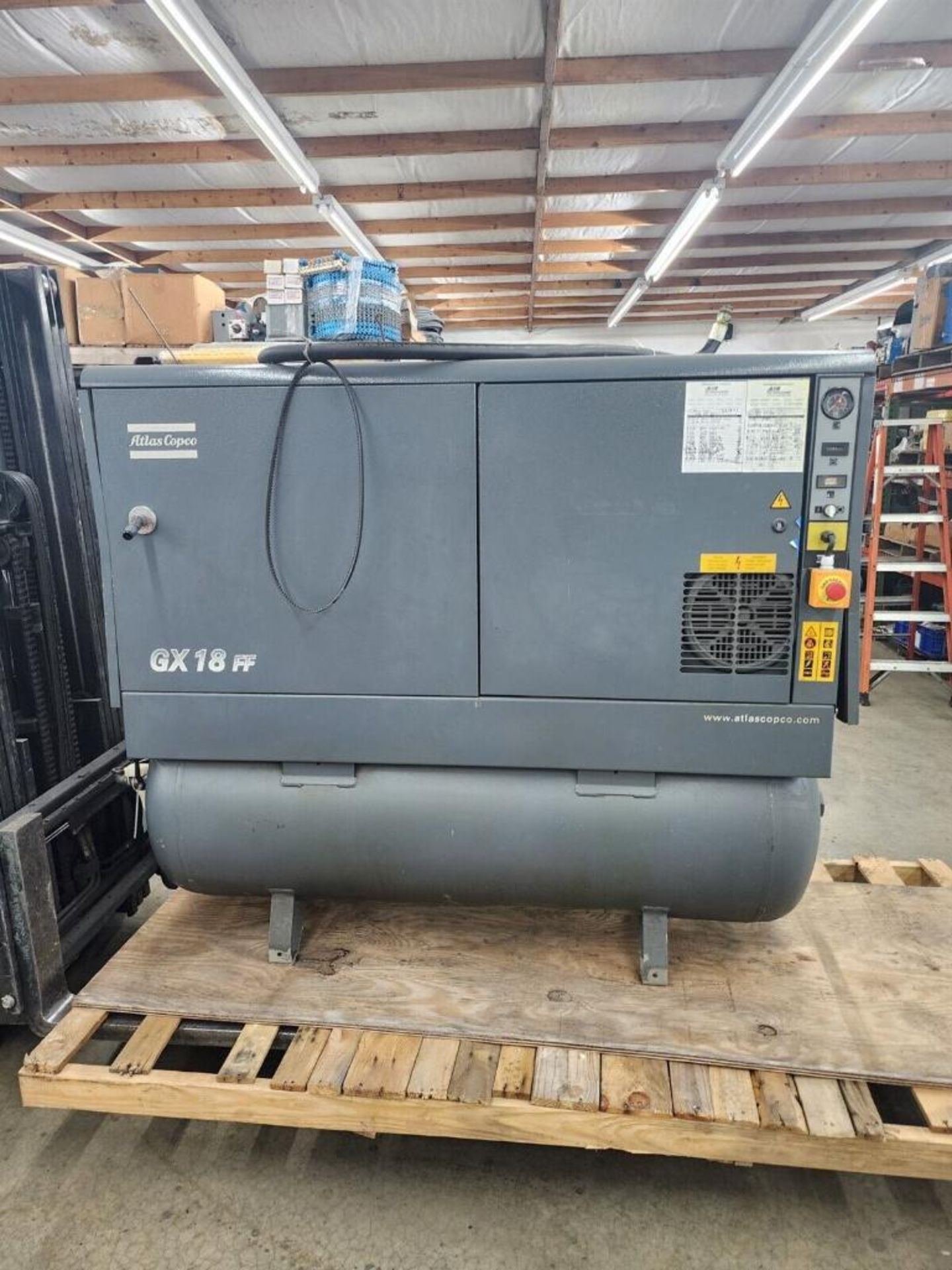 Atlas Copco GX18 25HP Air Compressor