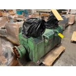 GE 600 HP Kinamatic DC Electric Motor, 1,740/1,900 RPM, Model 5CD604LA002A806, Continuous Duty, Shun