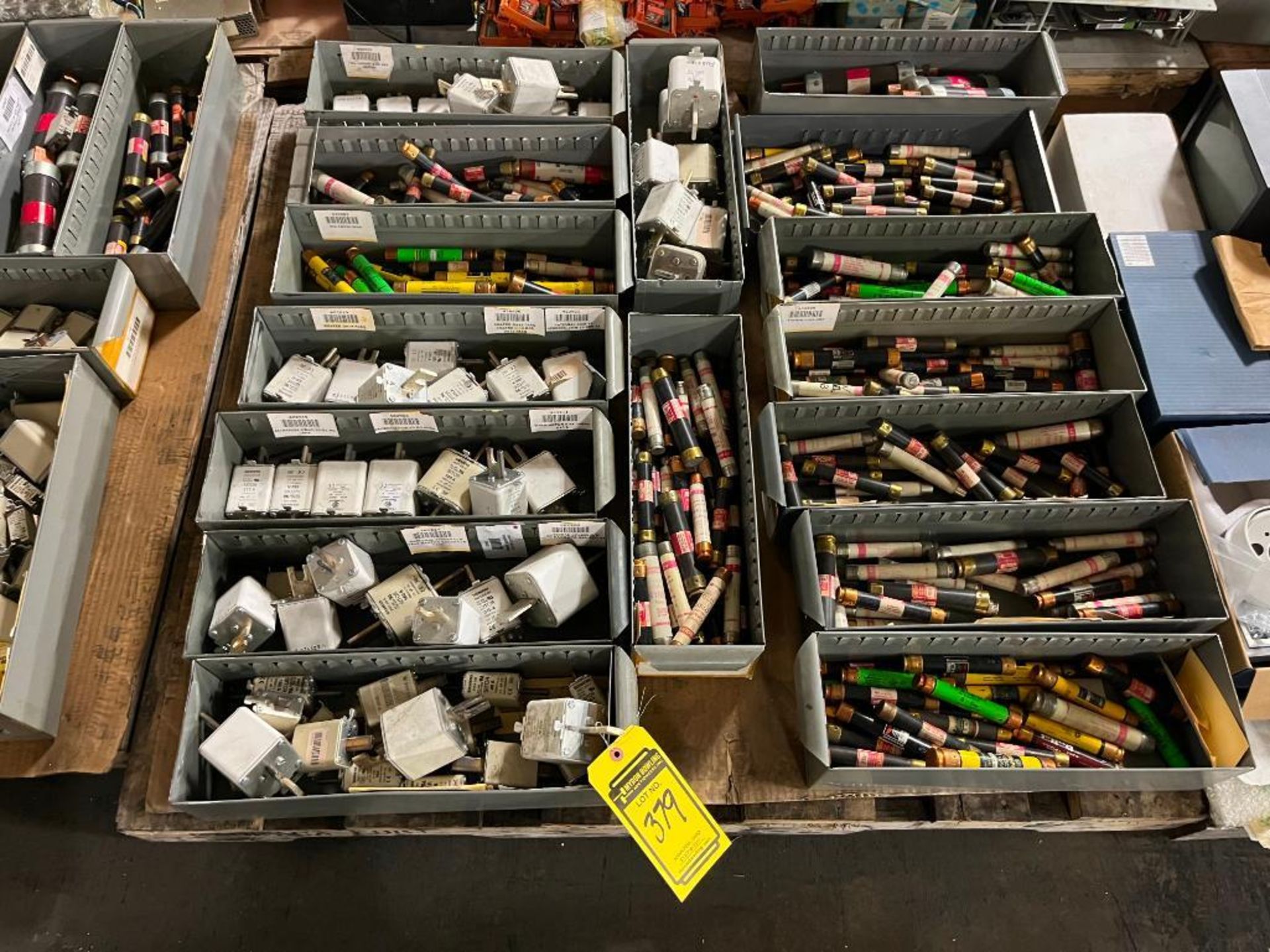 Skid Consisting of Fuses, Siemens, Bussman, Fusetron, BUSS, Gould