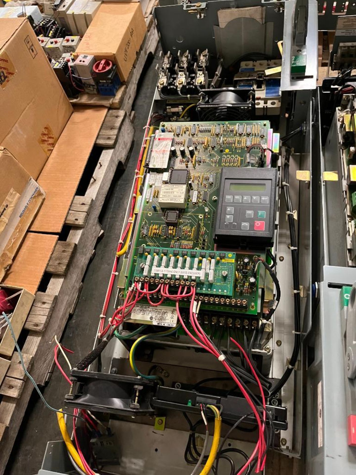 (2) Skids Consisting of Allen-Bradley MCC Buckets, (2) w/ Drives - Image 5 of 9