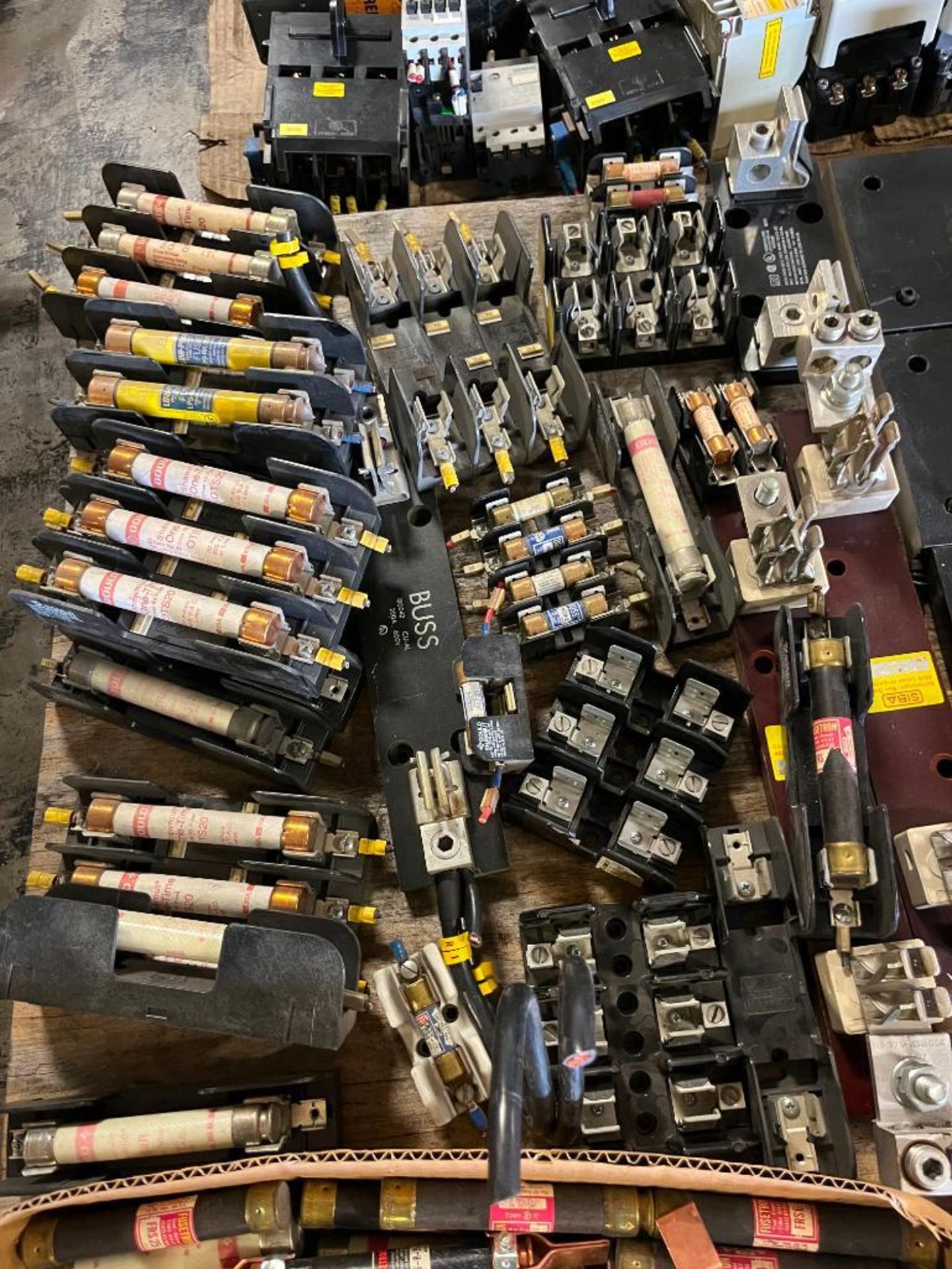 Skid Consisting of Assorted Fuses, Buss Fuse Blocks, Fuse Holders - Image 2 of 5