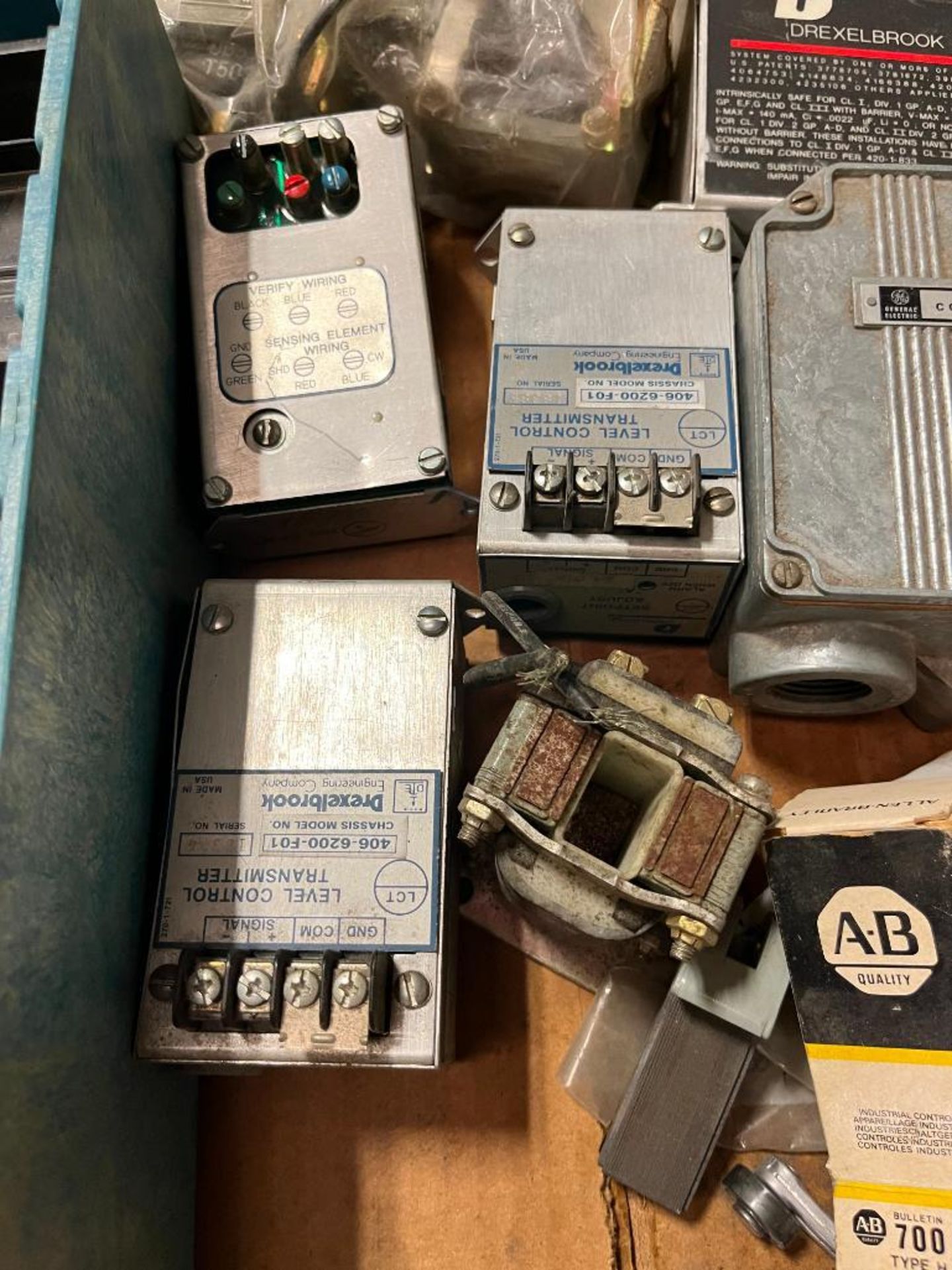 Skid Consisting of Drexelbrook Transmitters, Assorted Relays & Switches, Electrical Components & Con - Image 14 of 14