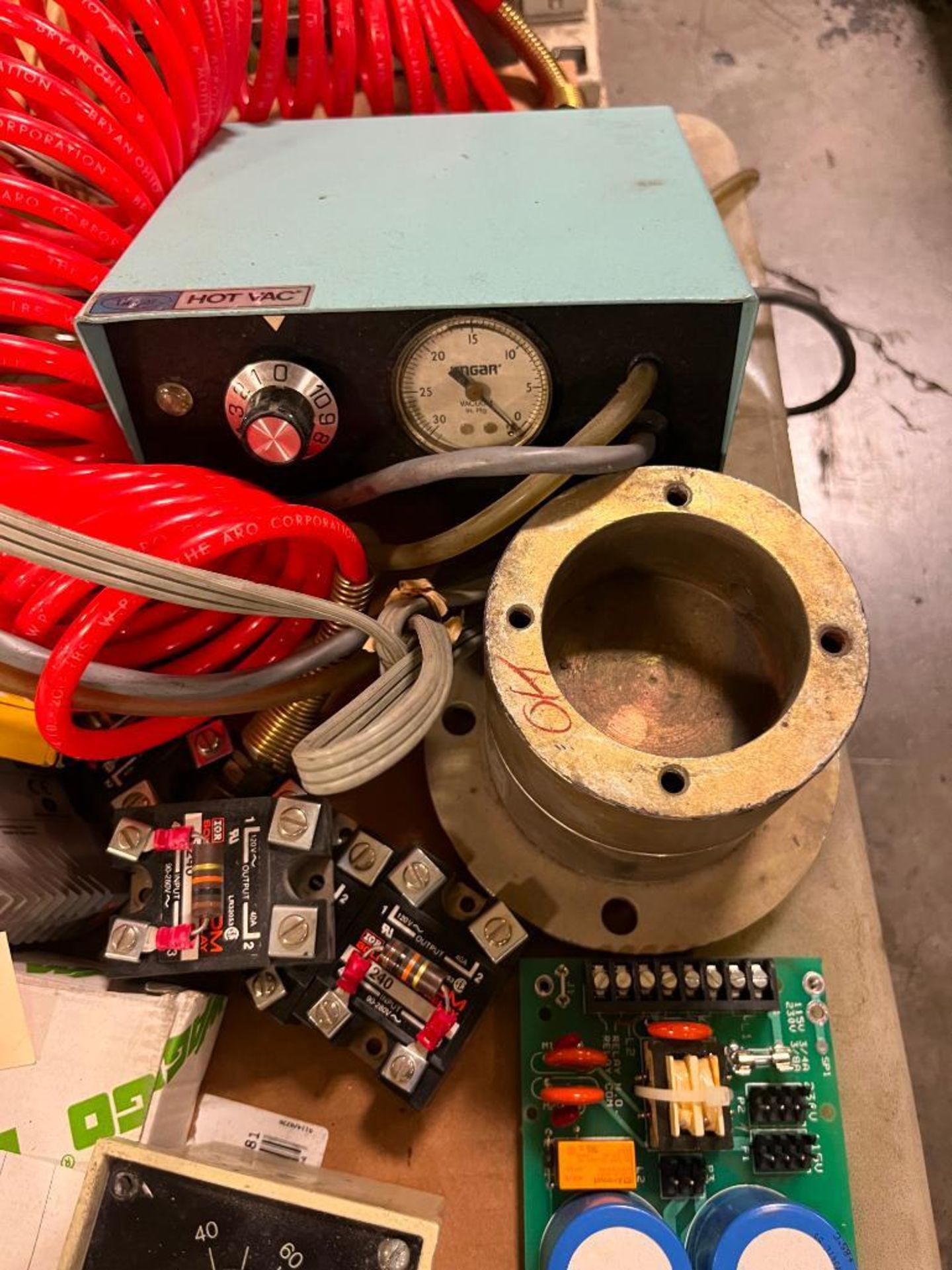 Skid Consisting of Boston Gear DC Motor Controls, AB Sink Input/Output Relays, AB Adaptors, AB AC Ou - Image 4 of 18