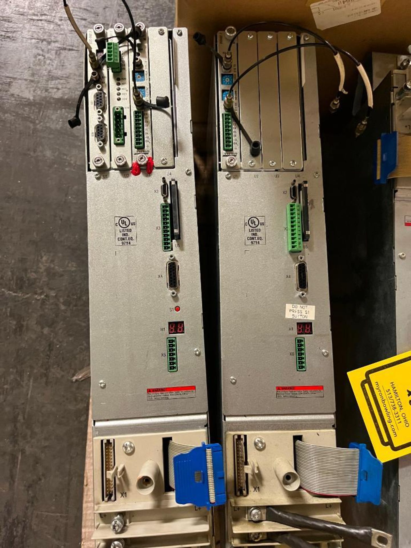 (2) Rexroth Indramat Drives, Model HDS03 2-W100N - Image 2 of 2