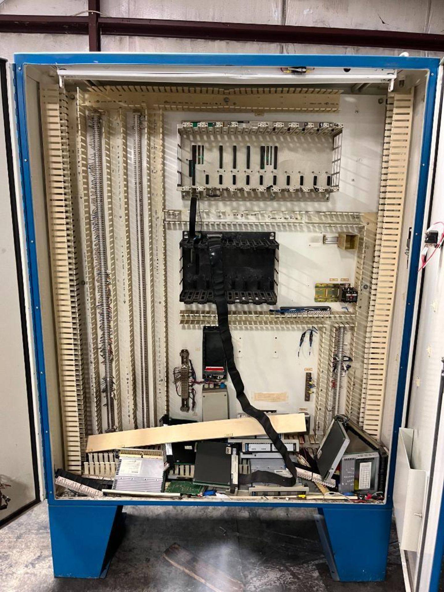 PLC Electrical Cabinet w/ Modules & Relays - Image 3 of 4