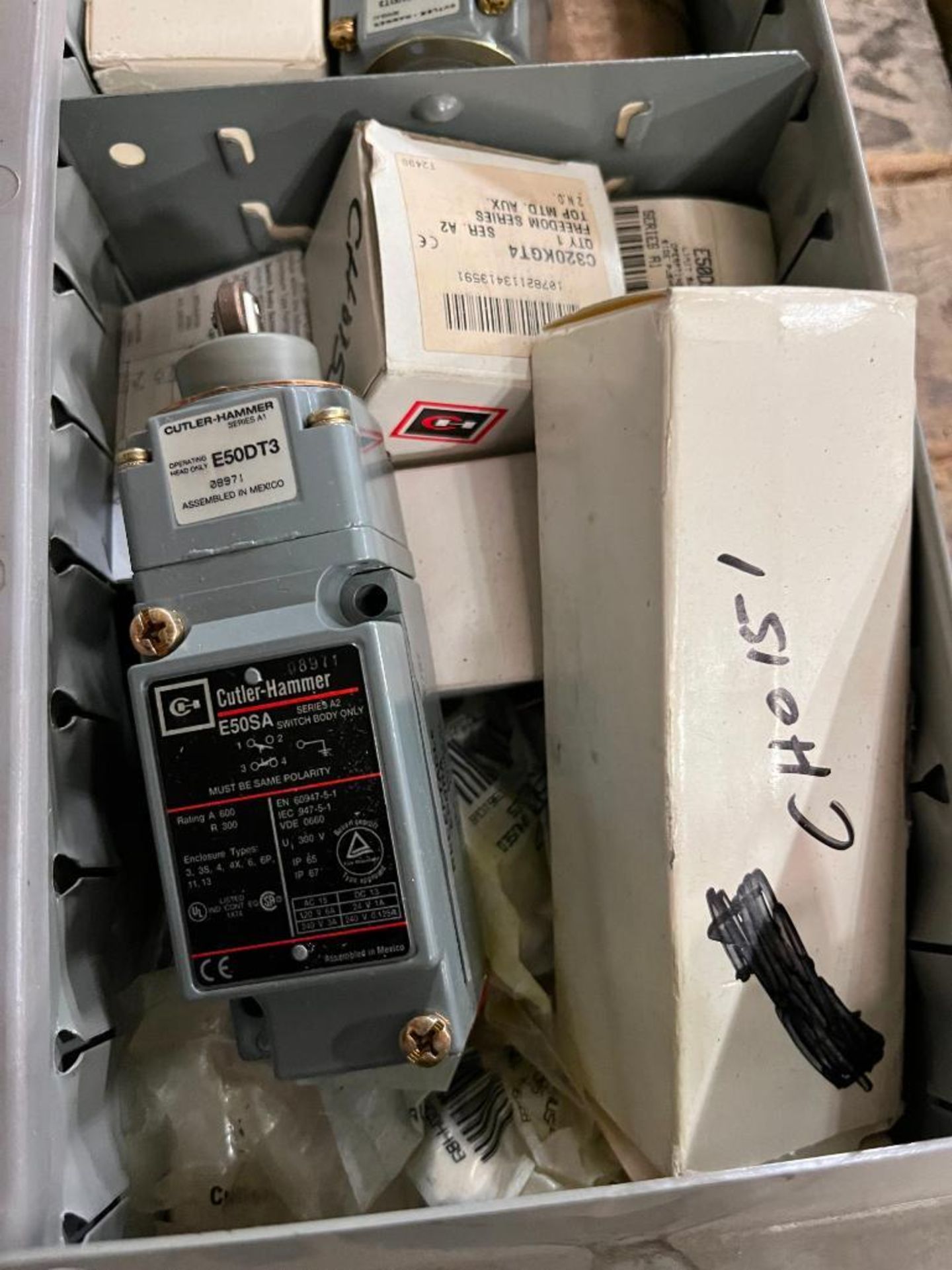 (2) Skids Consisting of Assorted Bus Fuses, Low Voltage Fuses, Converter Modules, Cutler-Hammer AC C - Image 9 of 24