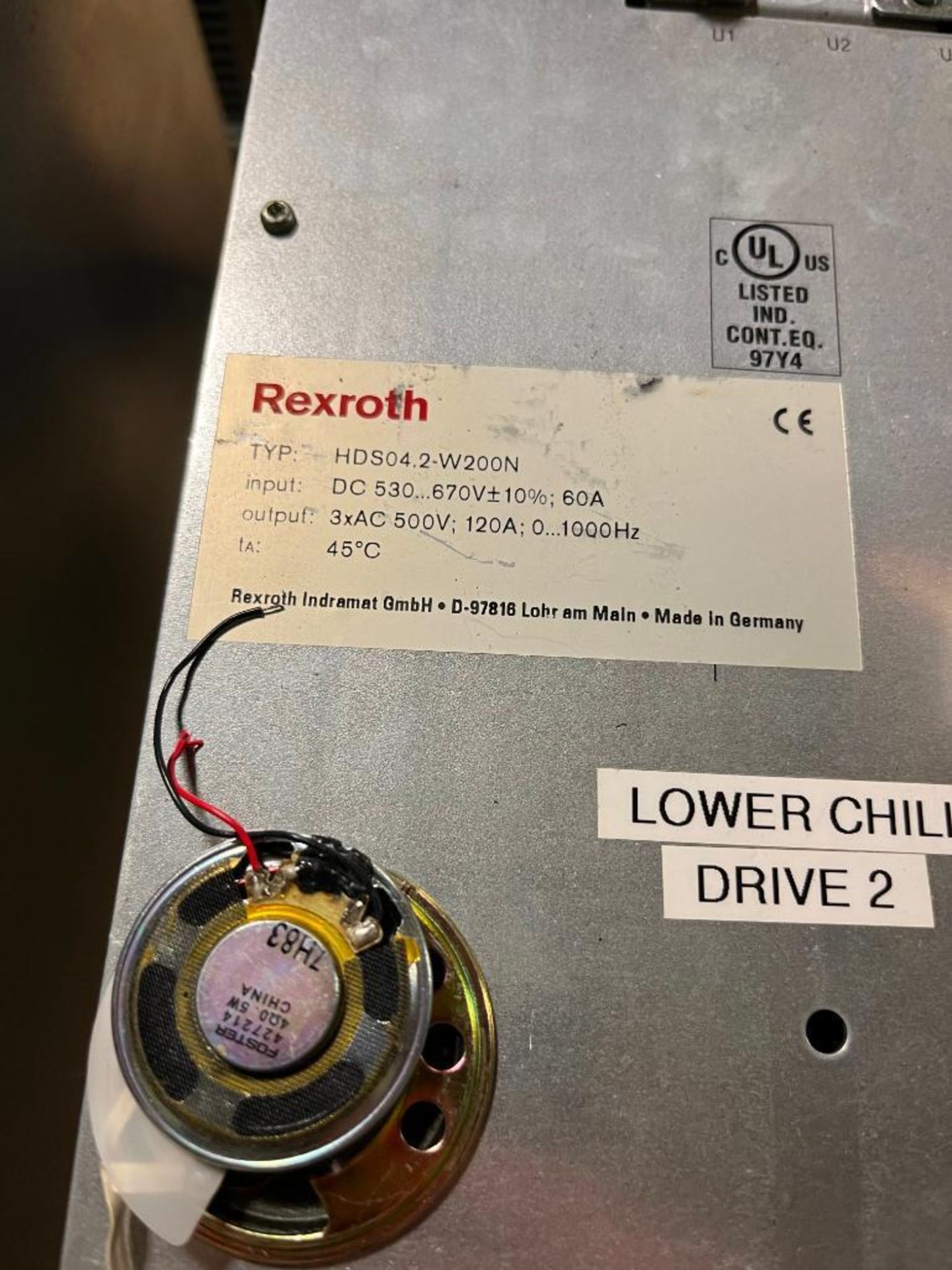 Rexroth Indramat Drive, Type: HDS04.2-W200N - Image 3 of 3