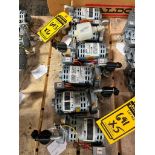 (6x) Reliance Electric/GAST Vacuum Pump Motors, Model 0532-104A-G621X