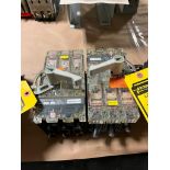 (2x) Klockner-Moeller NZMH6-63 Circuit Breakers, 600 VAC, 60 Amps