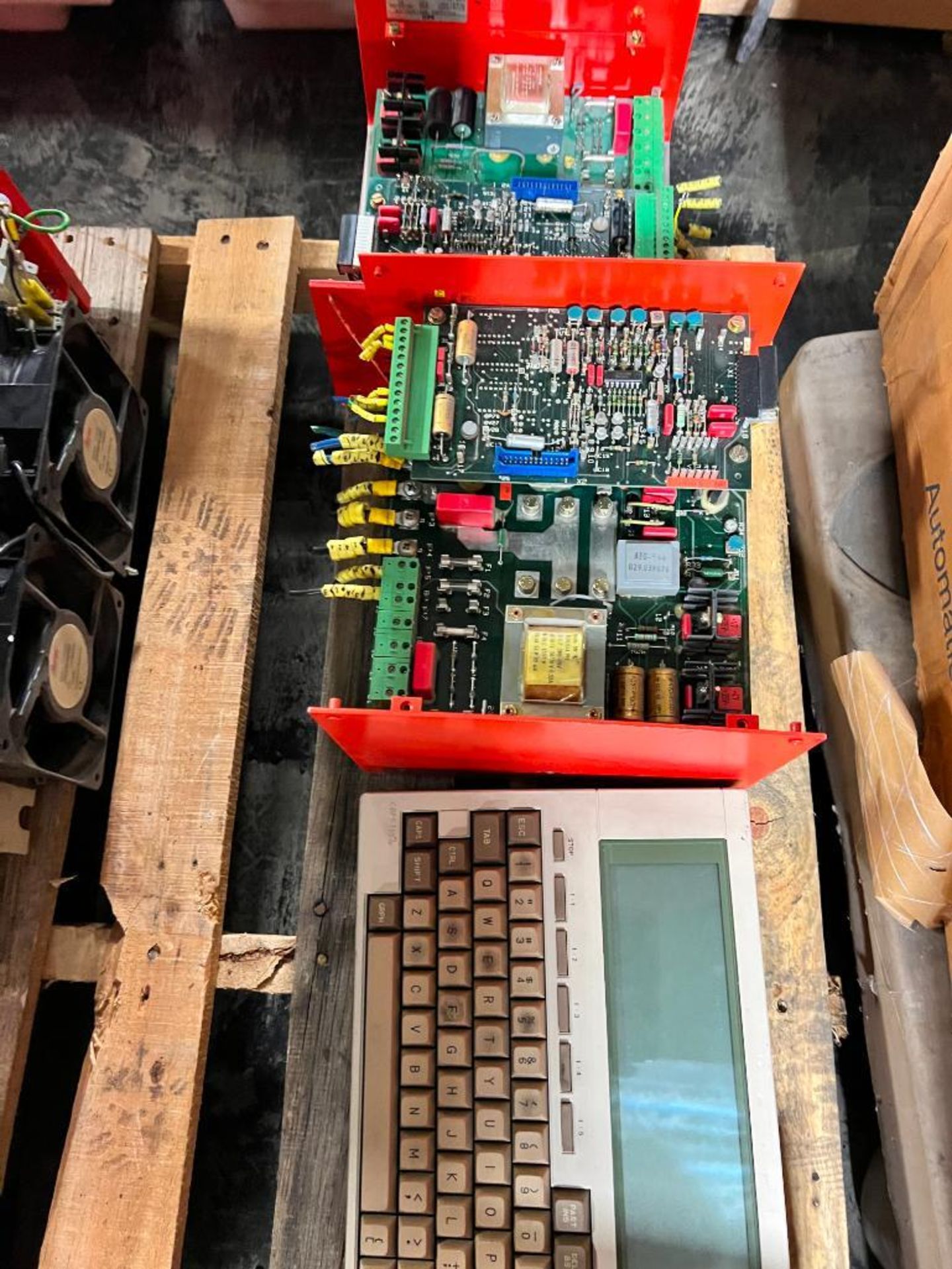 Skid Consisting of AEG Minisemi DC Drives, AEG Logistat P025 Keyboard - Image 3 of 3